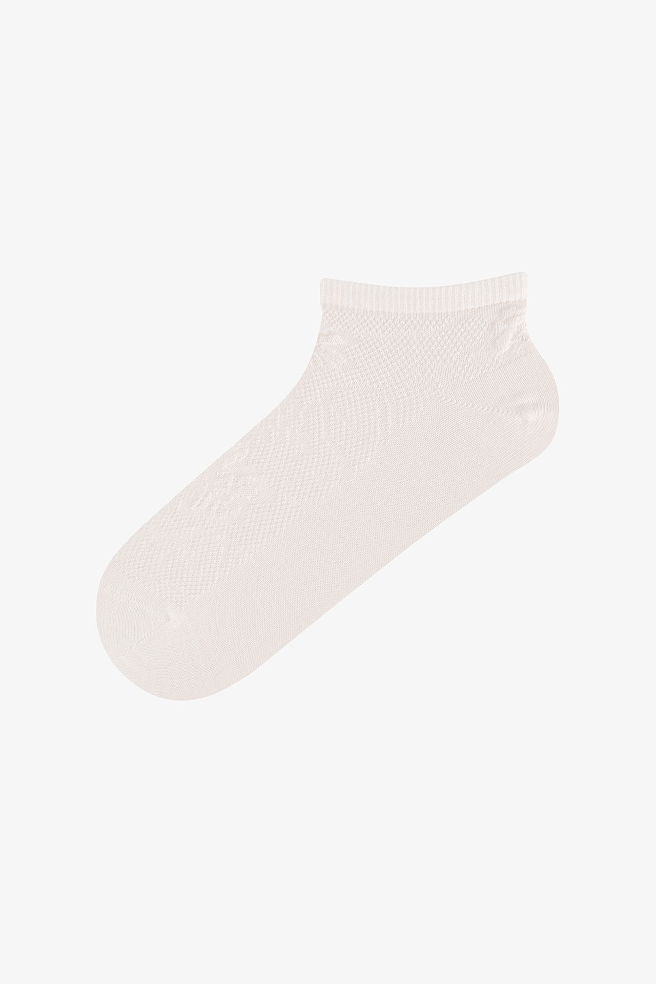 PENTI Floral Jacquard Pair Ankle Socks 3