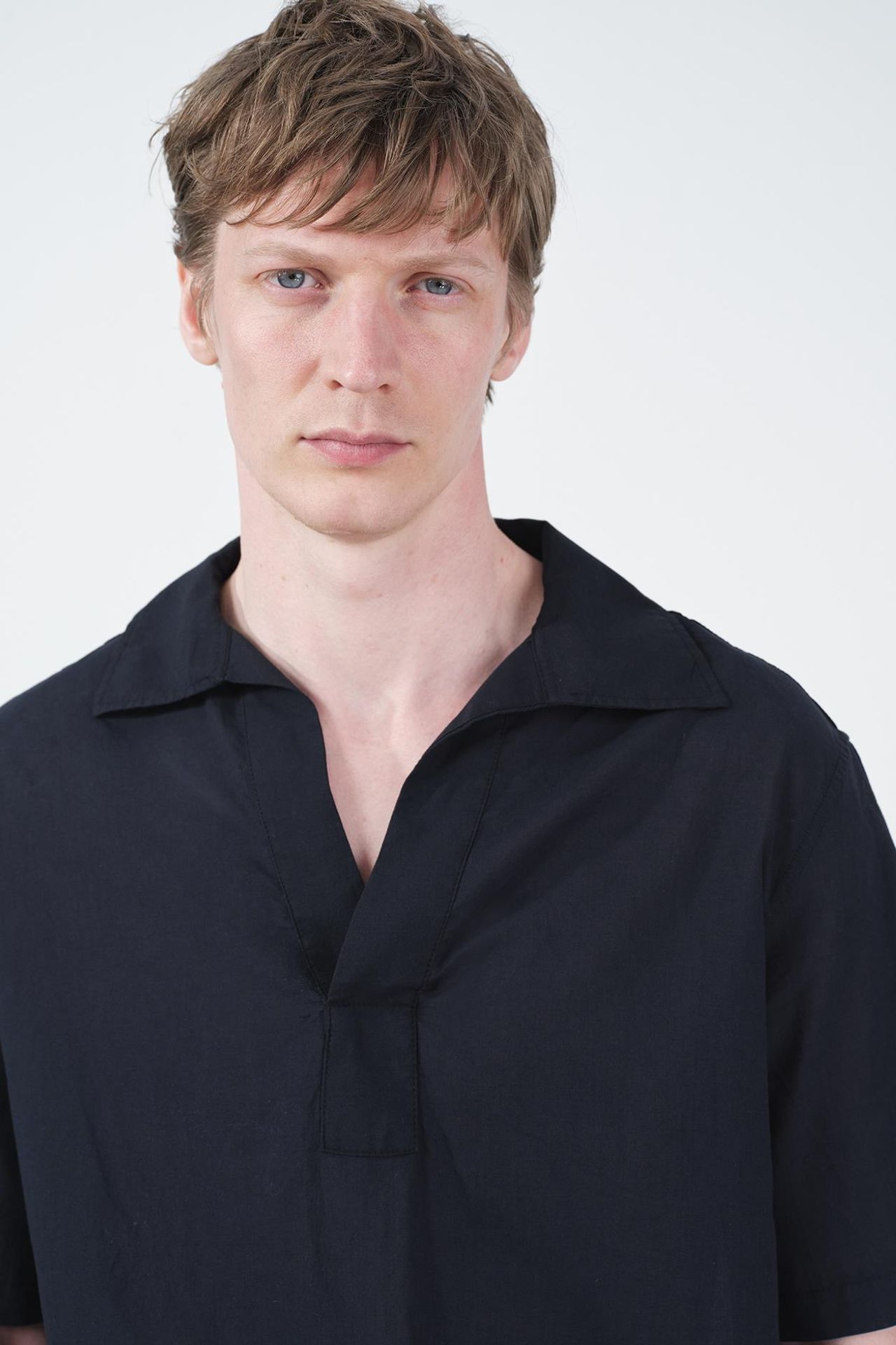 GIESTO Short Sleeve Cotton Poplin Shirt 2