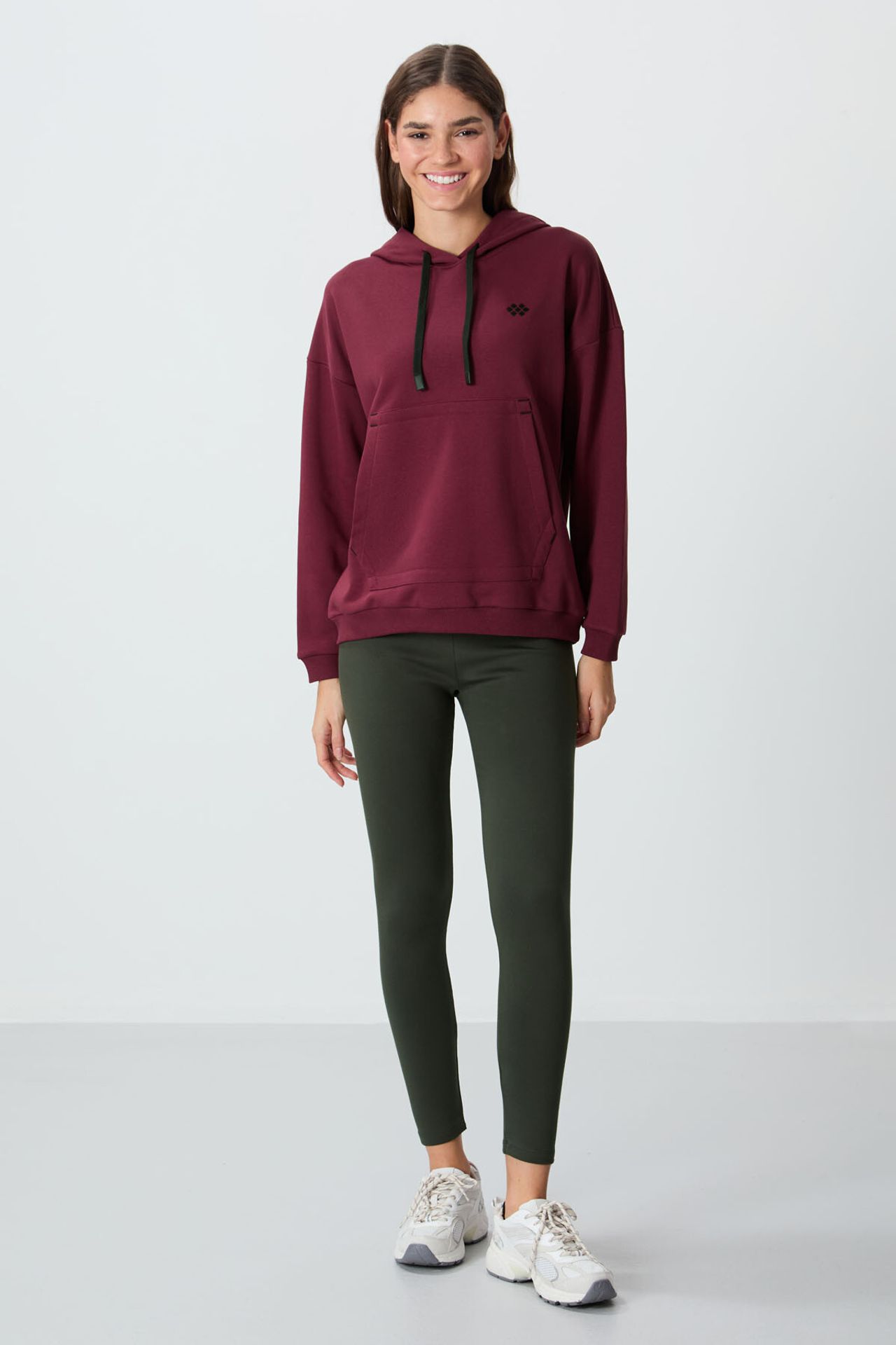 TOMMY Oversized Hooded Sweatshirt With Pocket 2