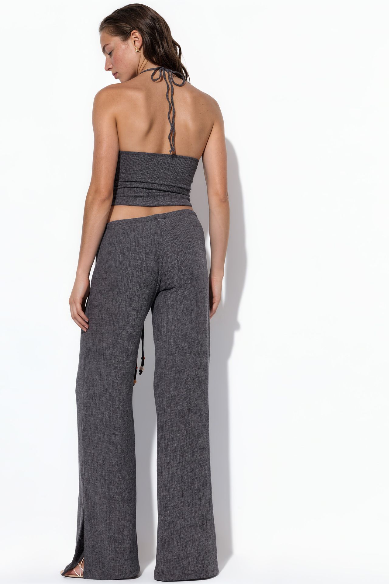BUSEM Women's Straight-leg Crepe Trousers 3