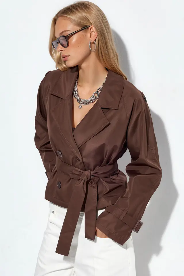 BDART Short Belted Trench Coat