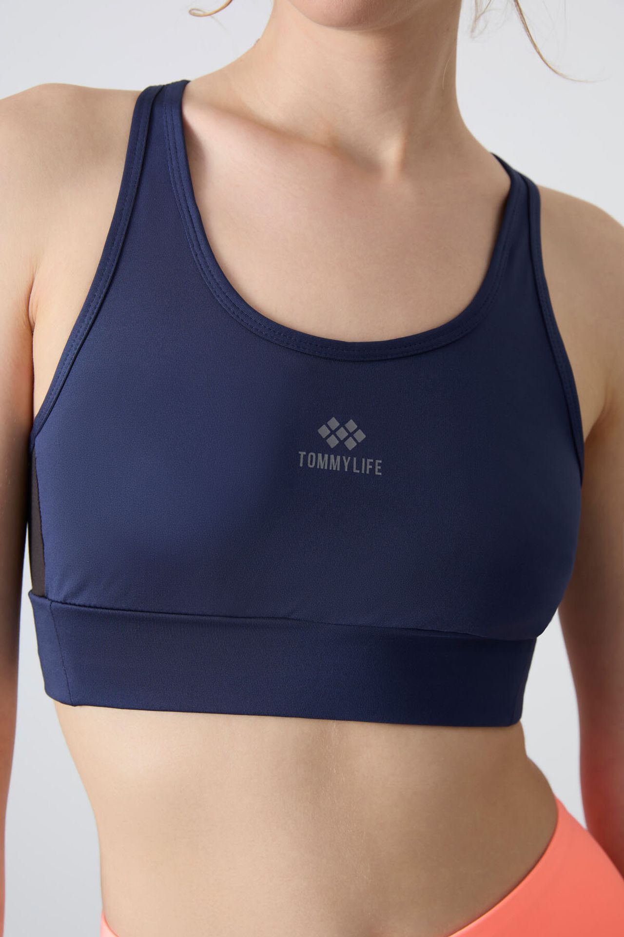 TOMMY Fitted Sleeveless Crop Sports Top 2