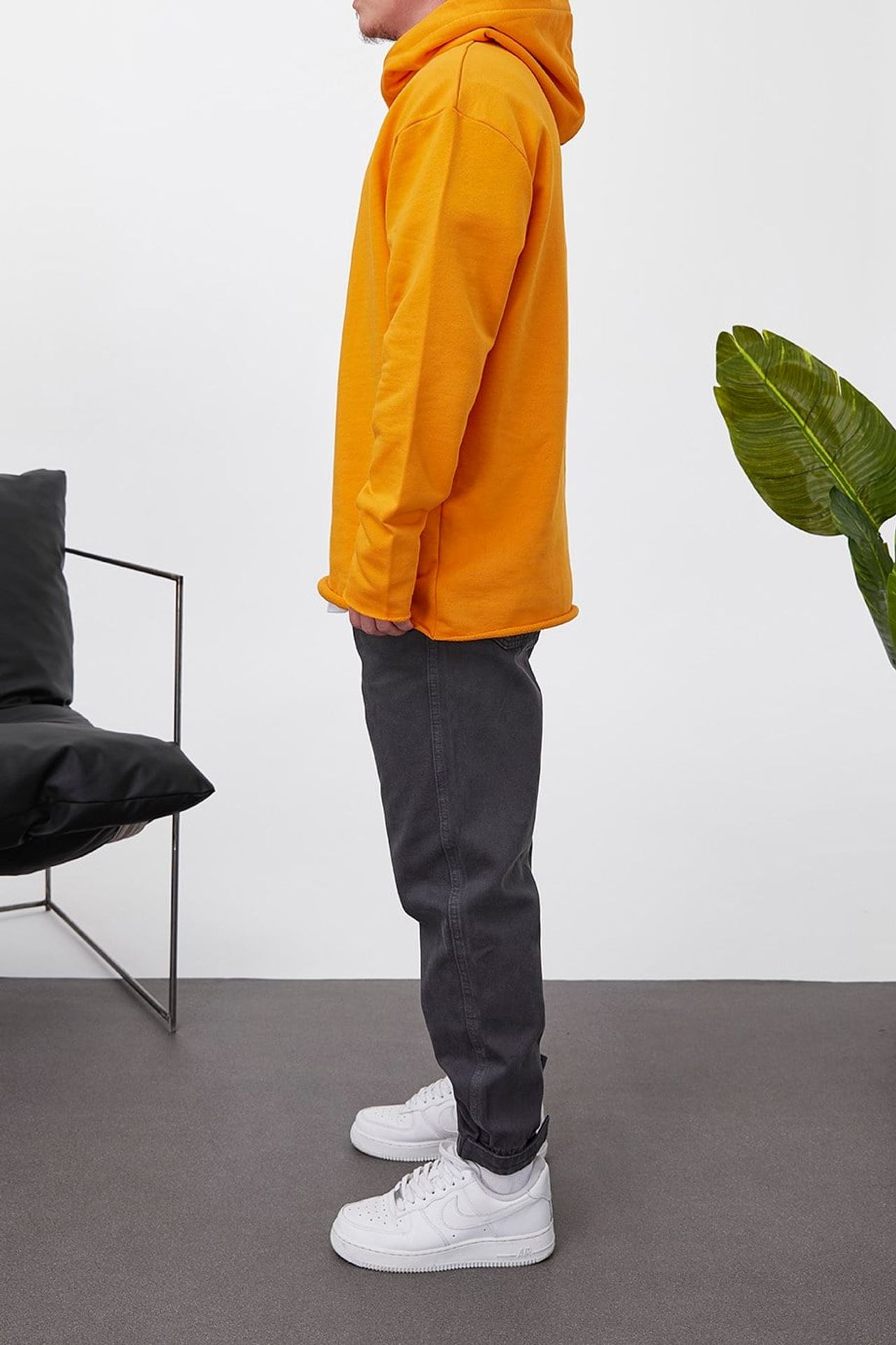 NOMARC Fitilli Kapüşonlu Normal Hoodie 4