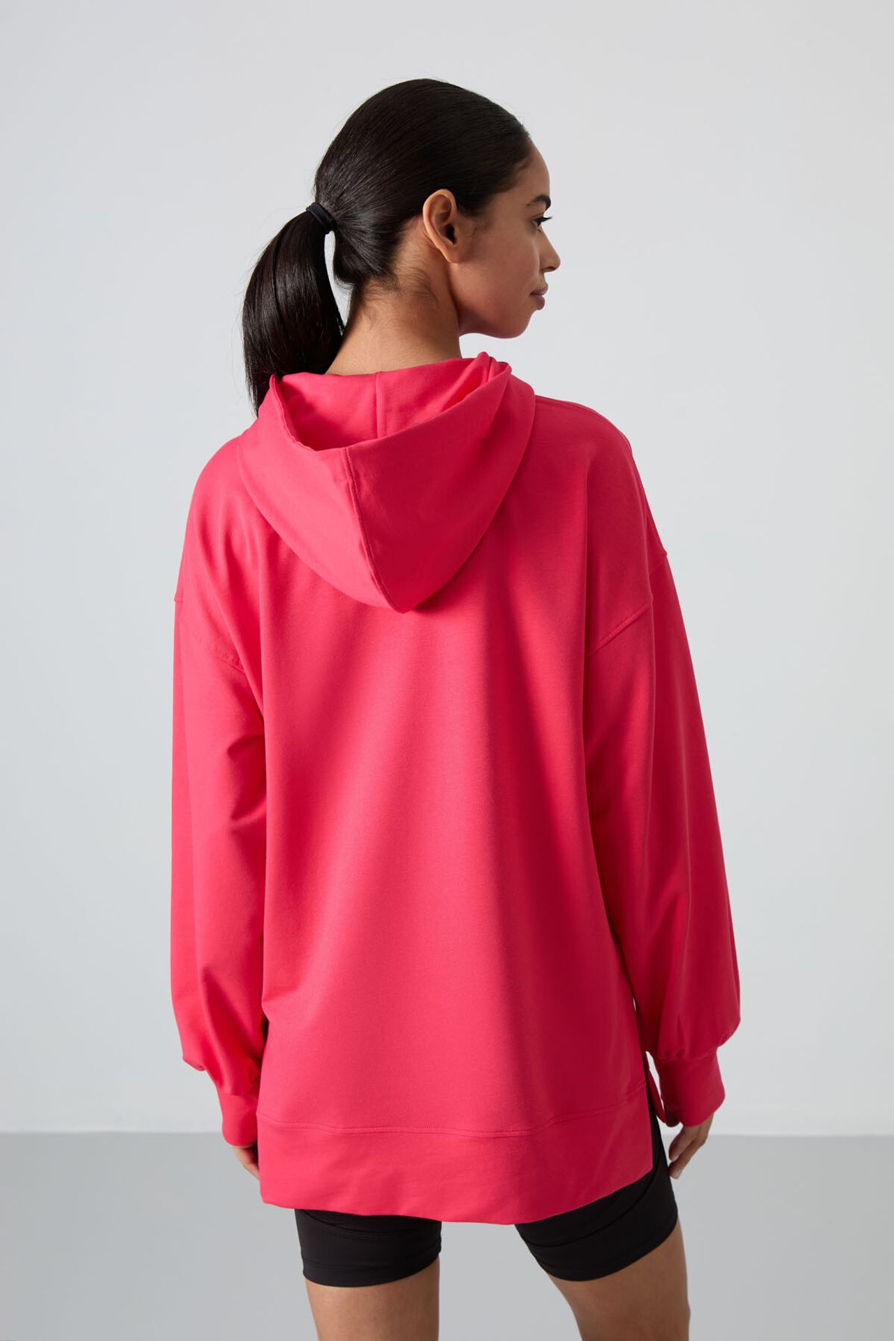 TOMMY Oversized Printed Hooded Sweatshirt 6