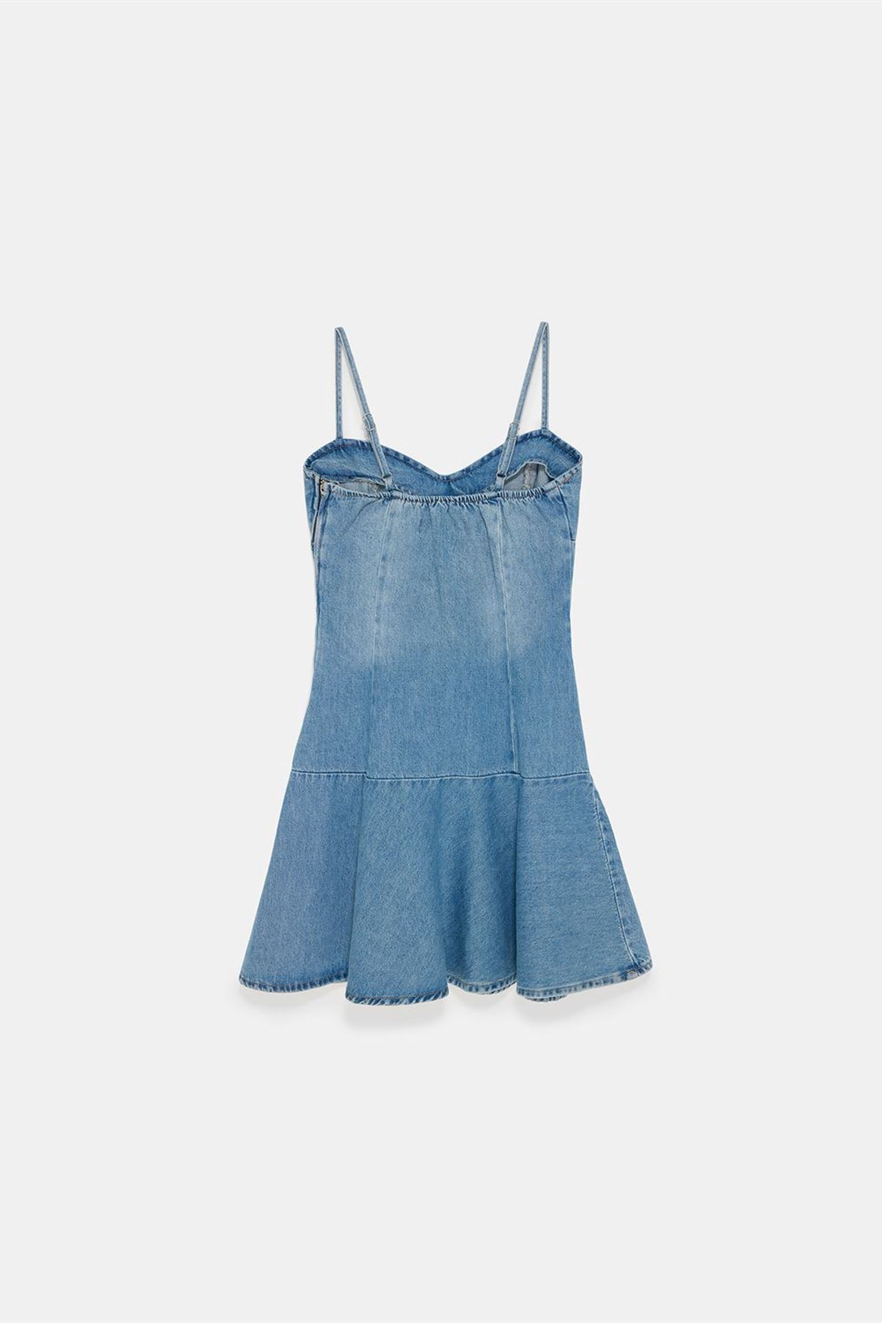 DILVIN Sleeveless Denim Mini Dress 6