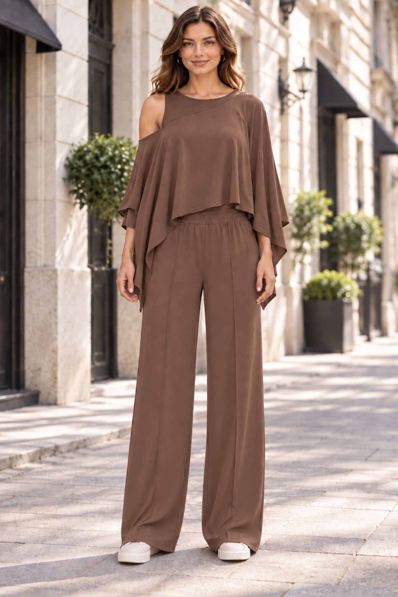 LILAC Straight-Leg Pants 1