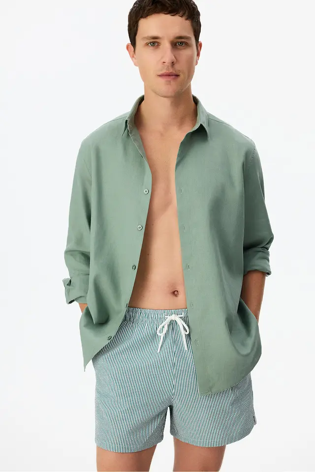 PENTI Men's Retro Tissue Shorts
