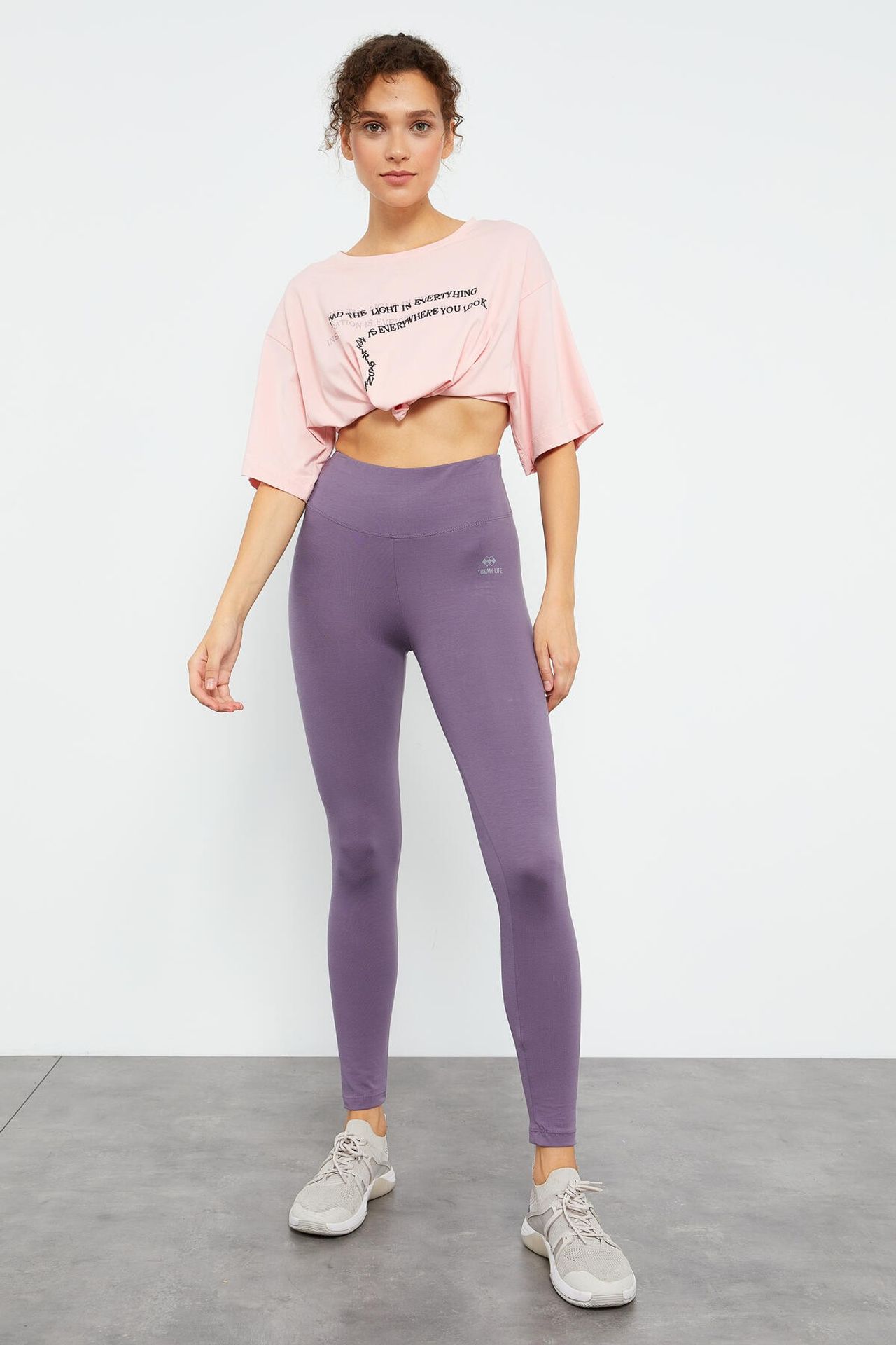TOMMY High-Waist Cotton Elastane Leggings 3