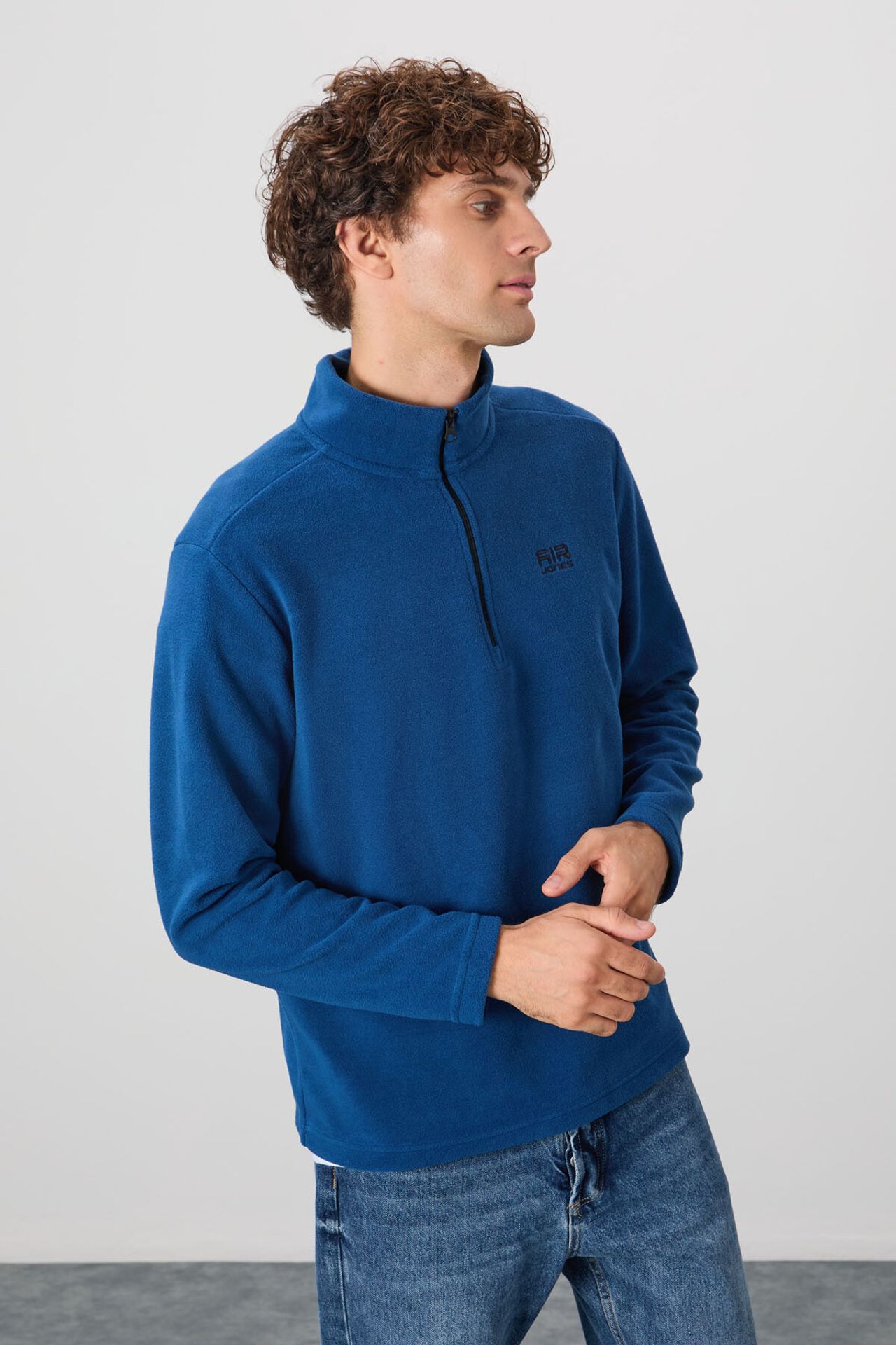 TOMMY Men's Plush Half-Zip Sweatshirt 4