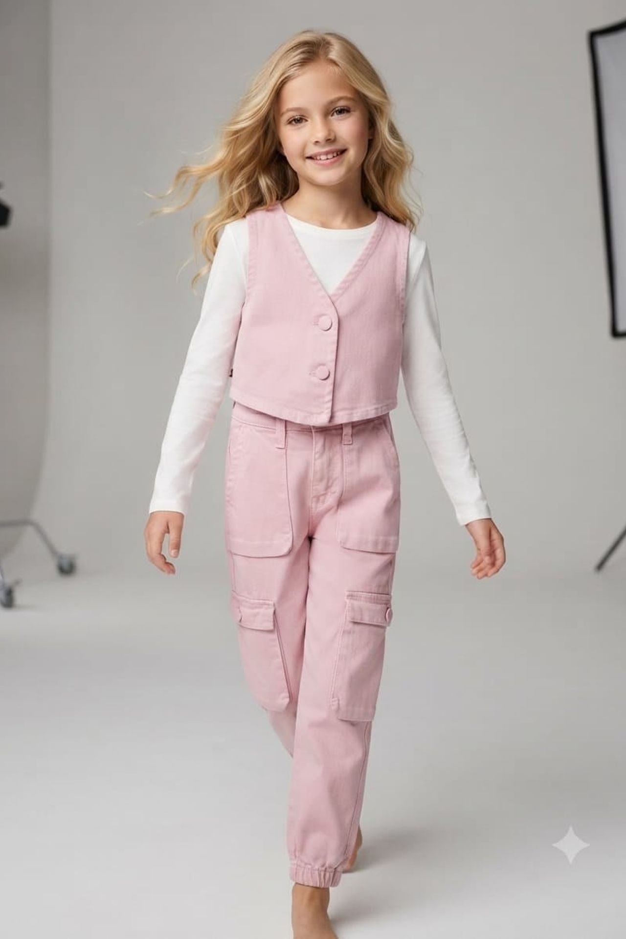 HİLAL AKINCI KİDS 2-Piece Cotton Elastane Coord 1