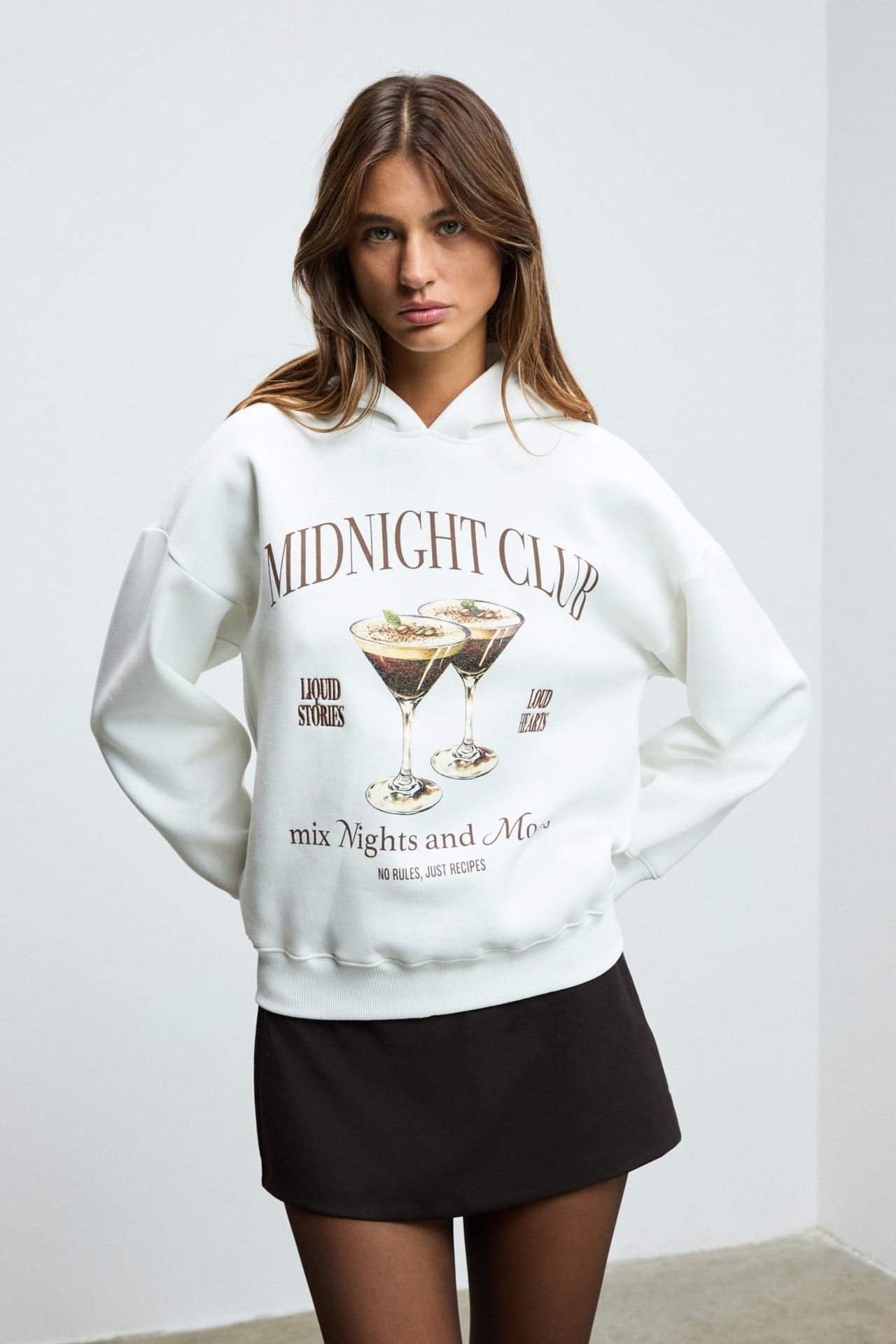 ETHIQUET Printed Hooded Regular Hoodie 2