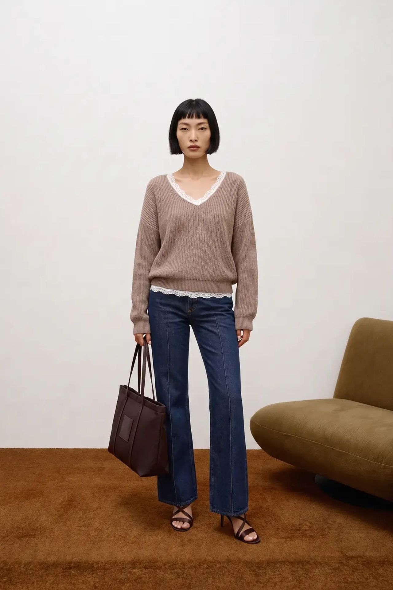 MY FASHION Regular Kalıp Örgü Kazak 3