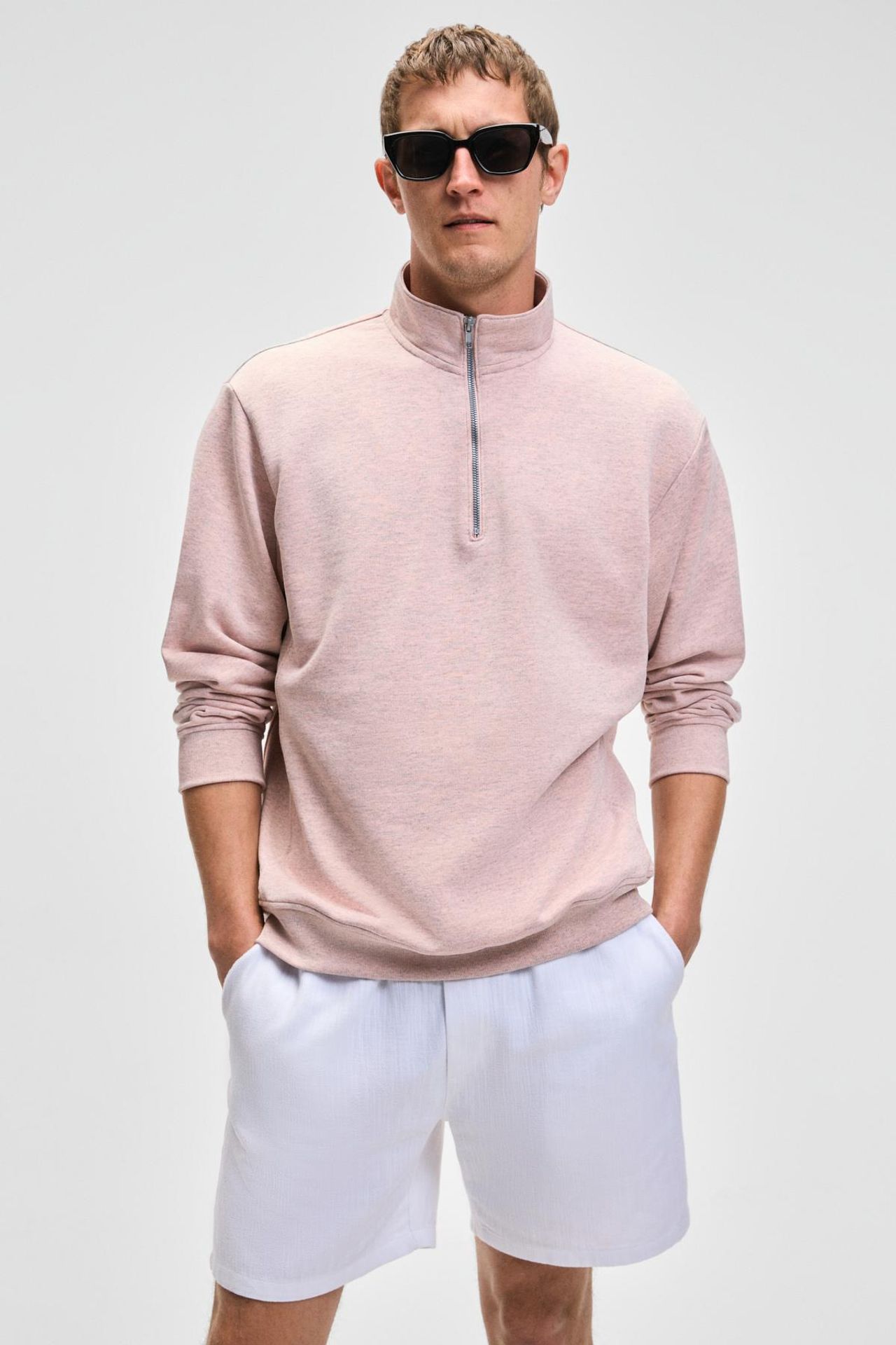 GRIMELANGE Yarım Fermuarlı Yarım Balıkçı Yaka Sweatshirt 4