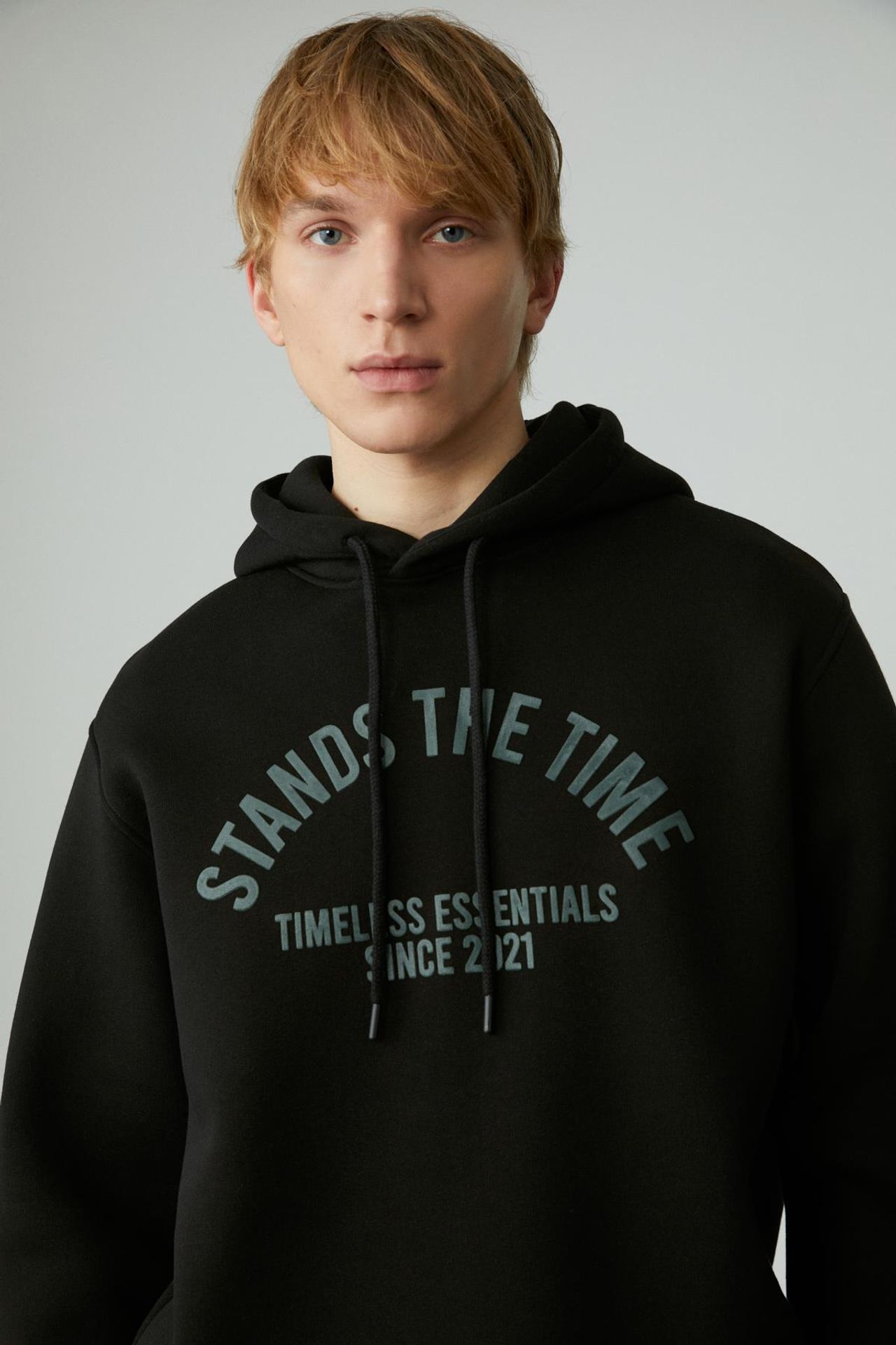 GRIMELANGE Kapüşonlu Baskılı Cepli Sweatshirt 5