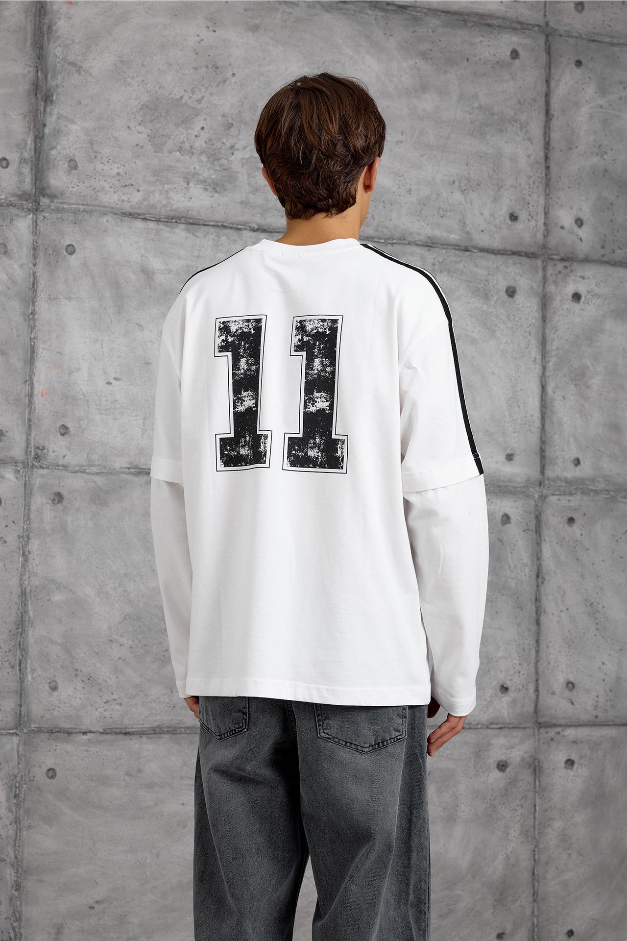 NOMARC Rahat Bisiklet Yaka Sweatshirt 1