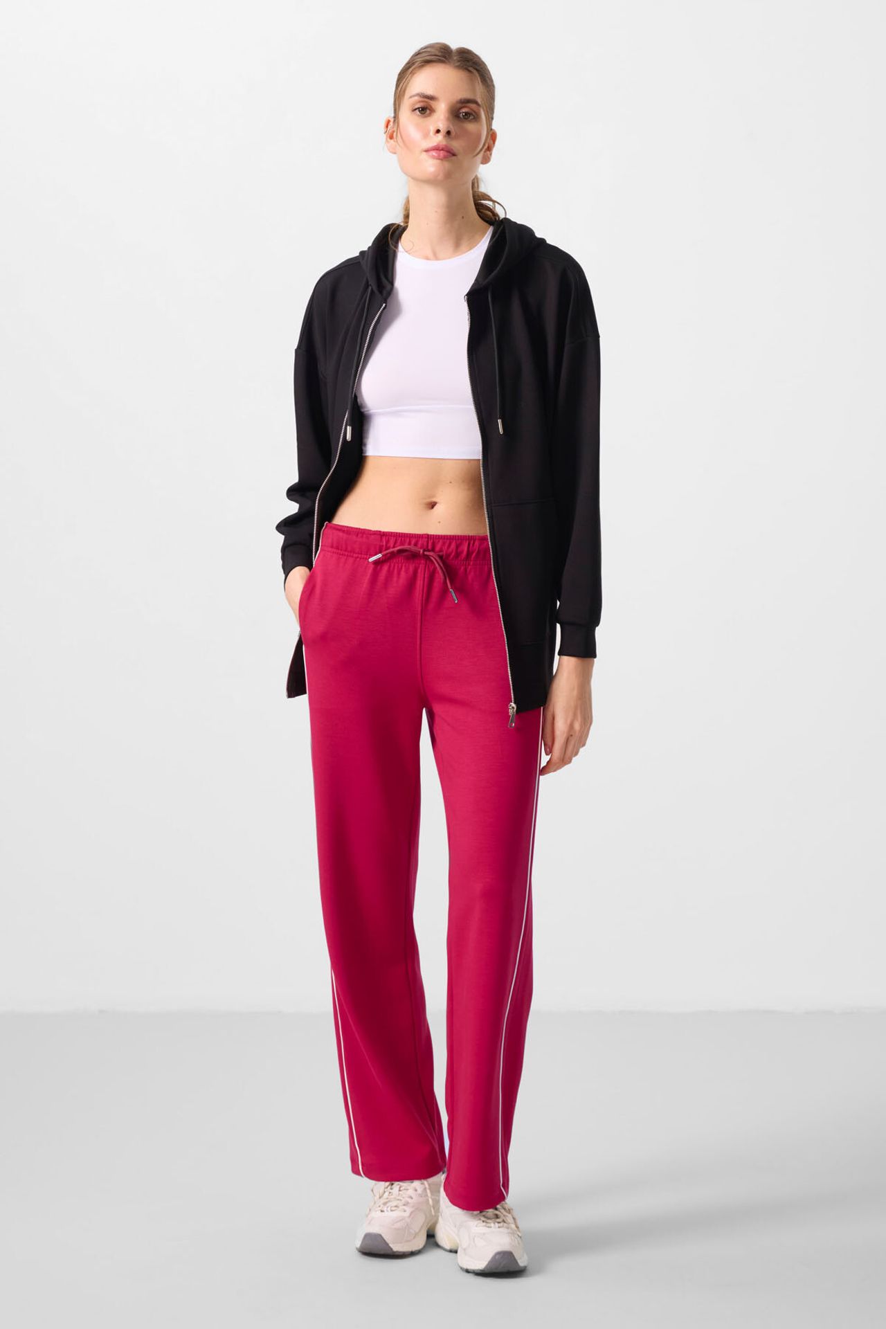 TOMMY Wide-Leg Palazzo Trousers 1