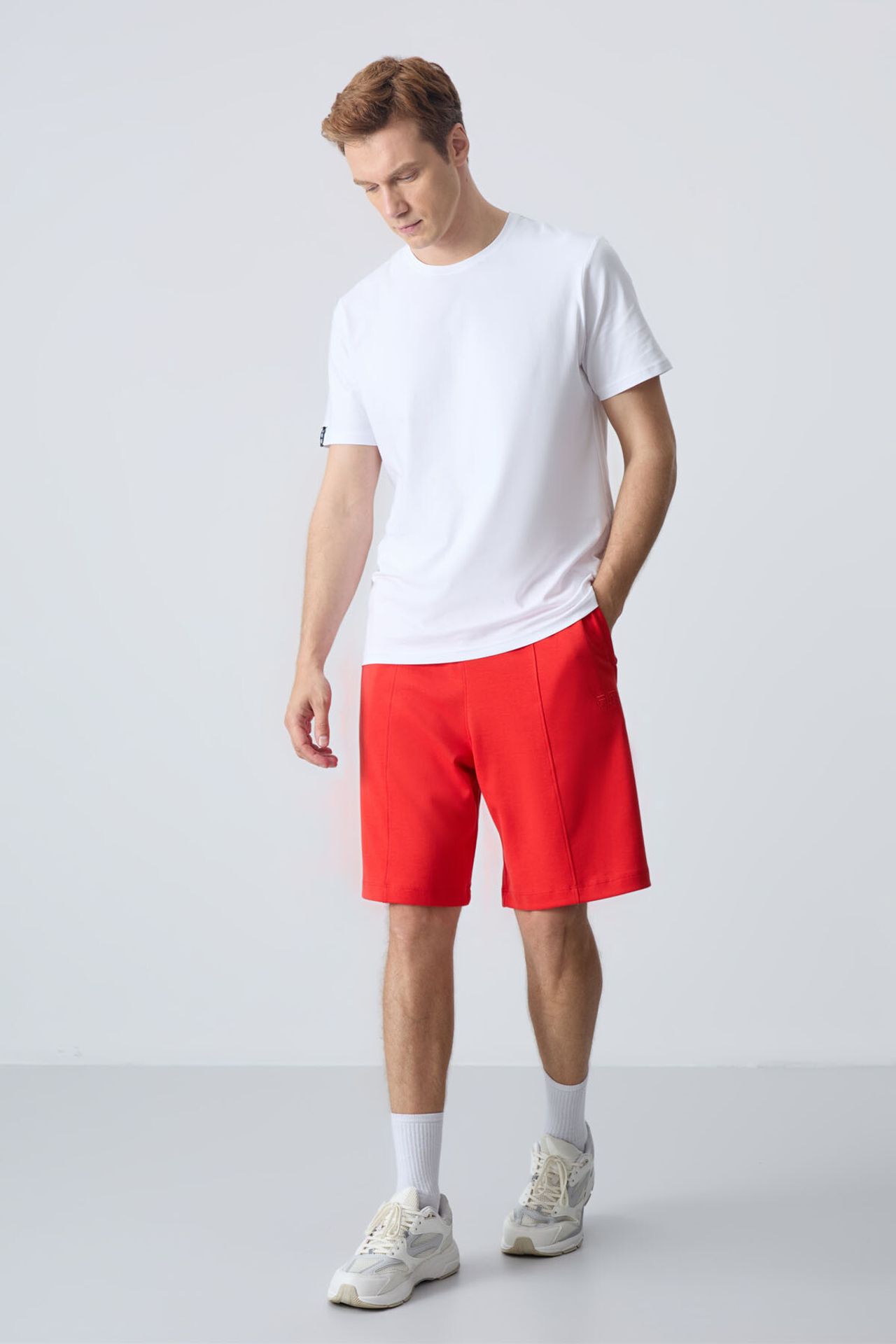 TOMMY Men's Cotton-blend Sweat Shorts 3