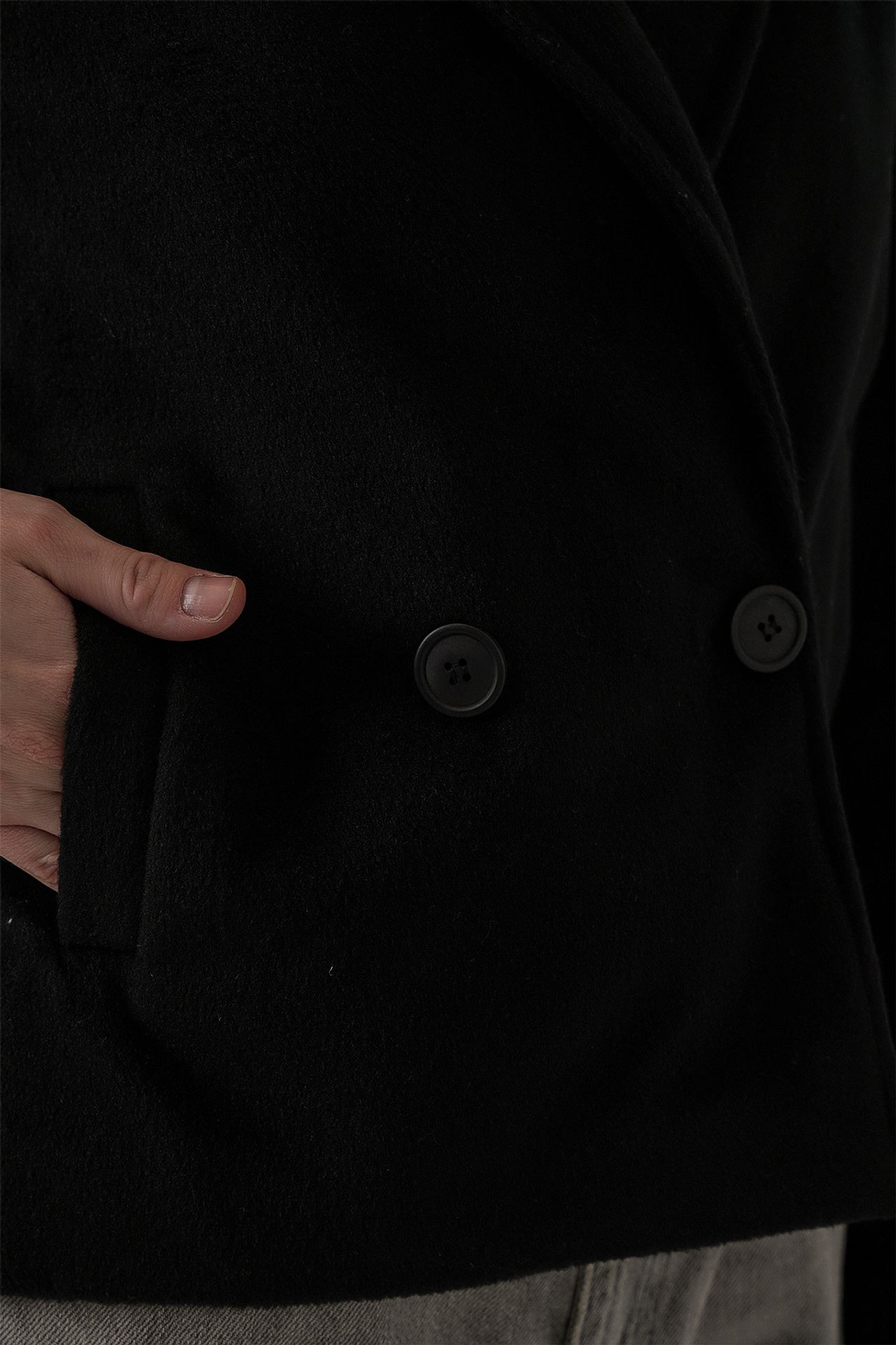 BDART Textured Double Breasted Jacket