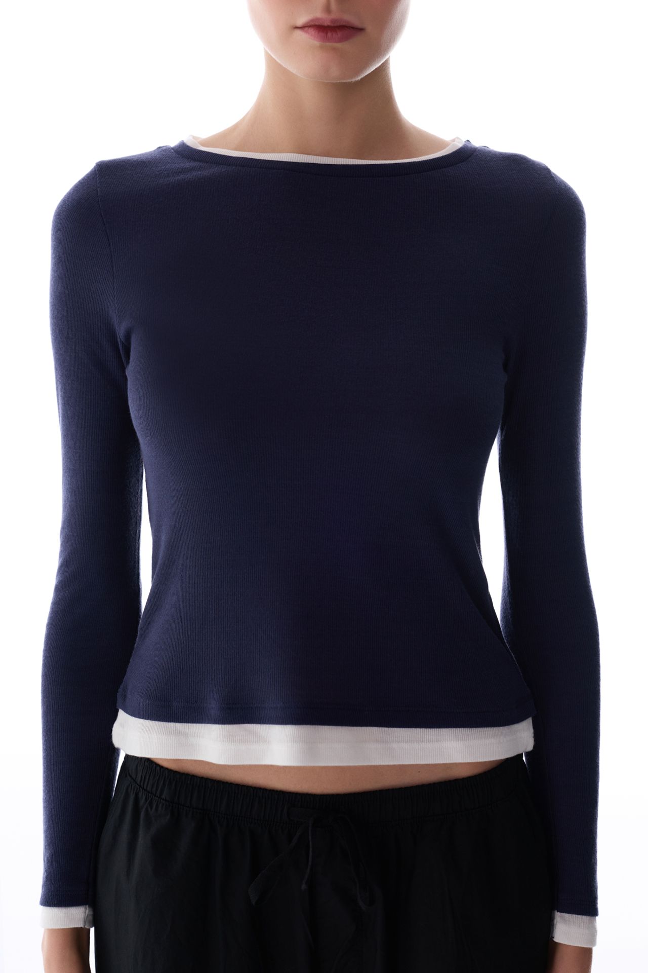 PENTI Breathable Long Sleeve Basic Top