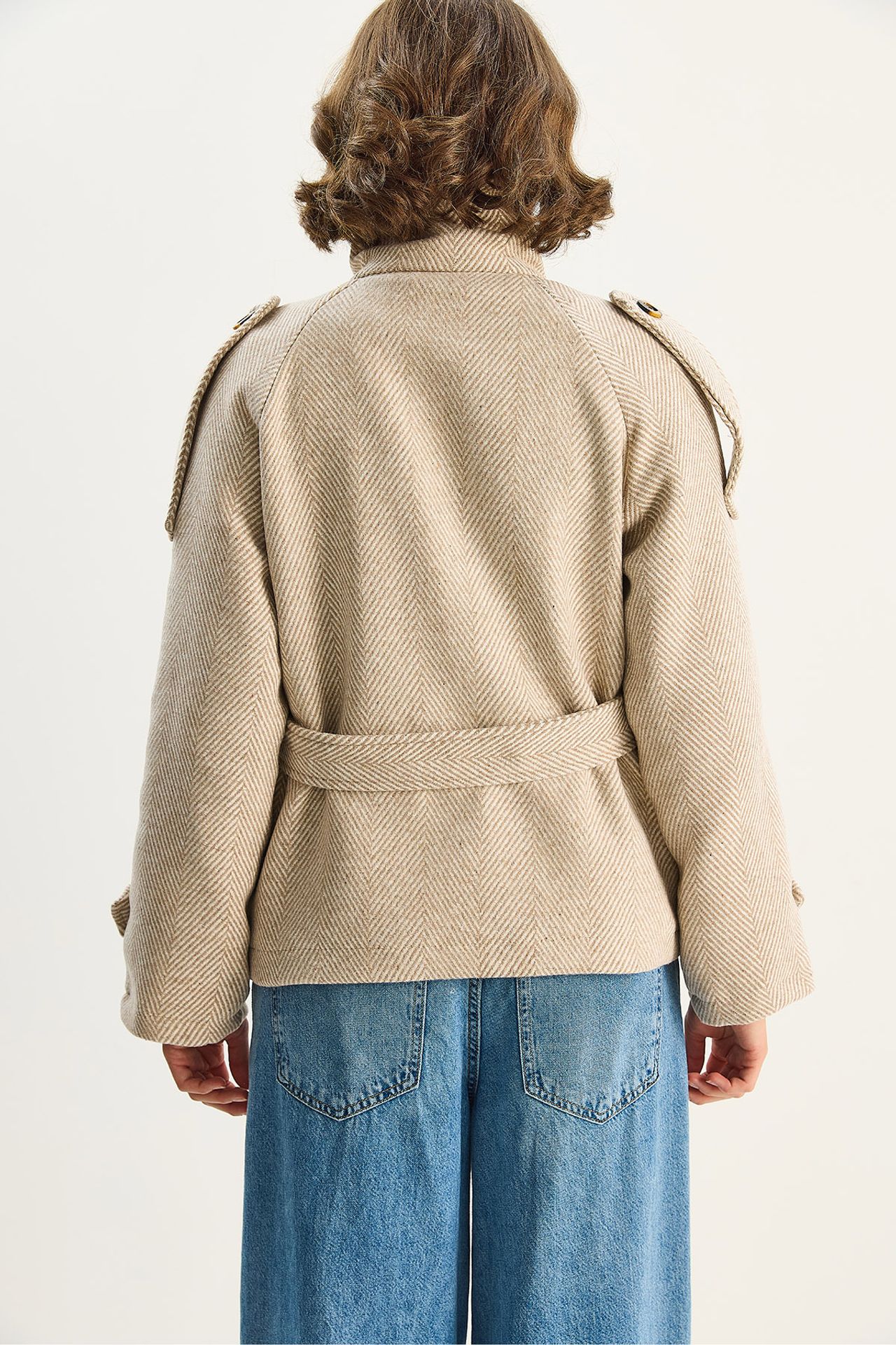 LUCCI Relaxed Fit Button Closure Jacket 6