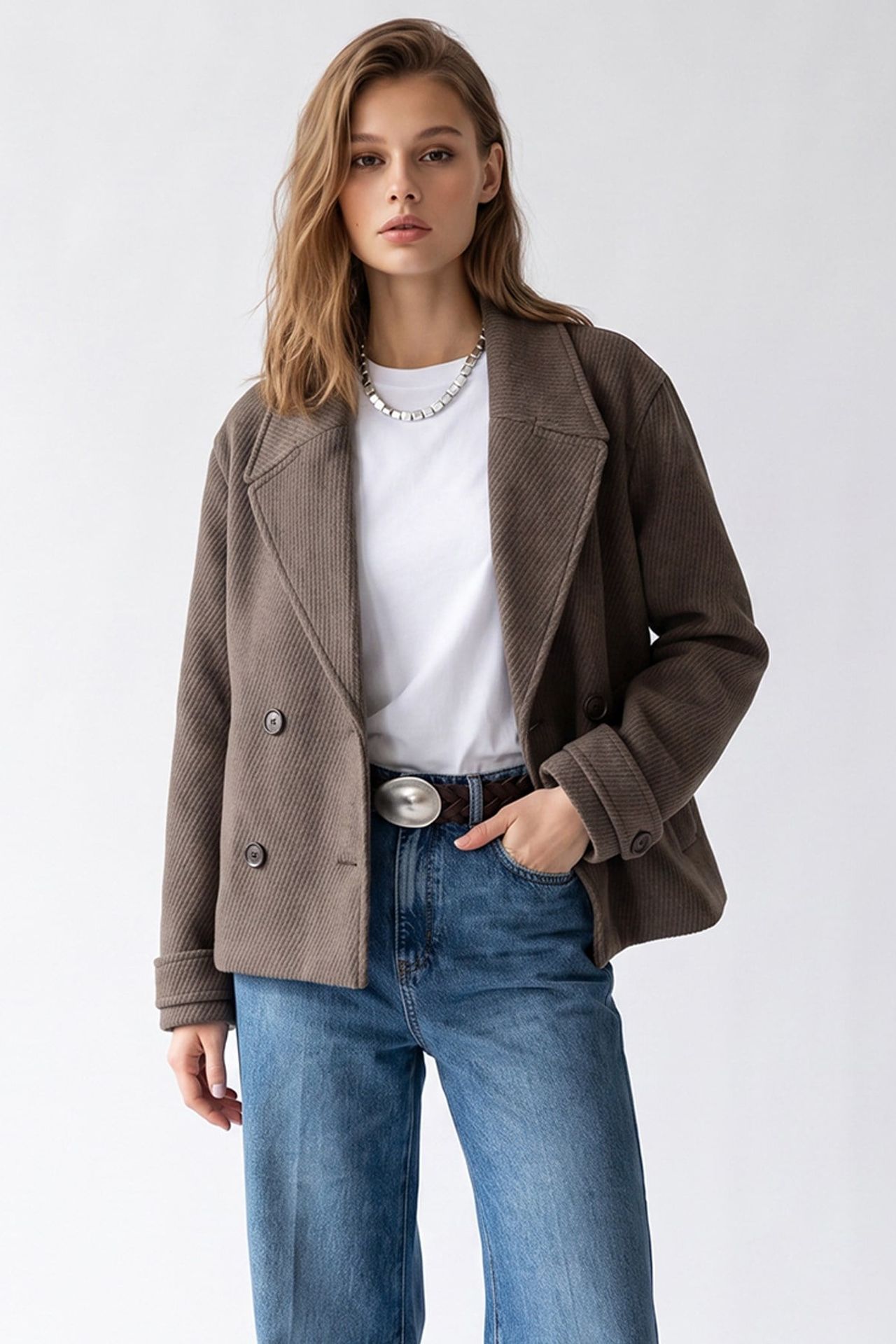 MIXRAY Women's Overcoat 6