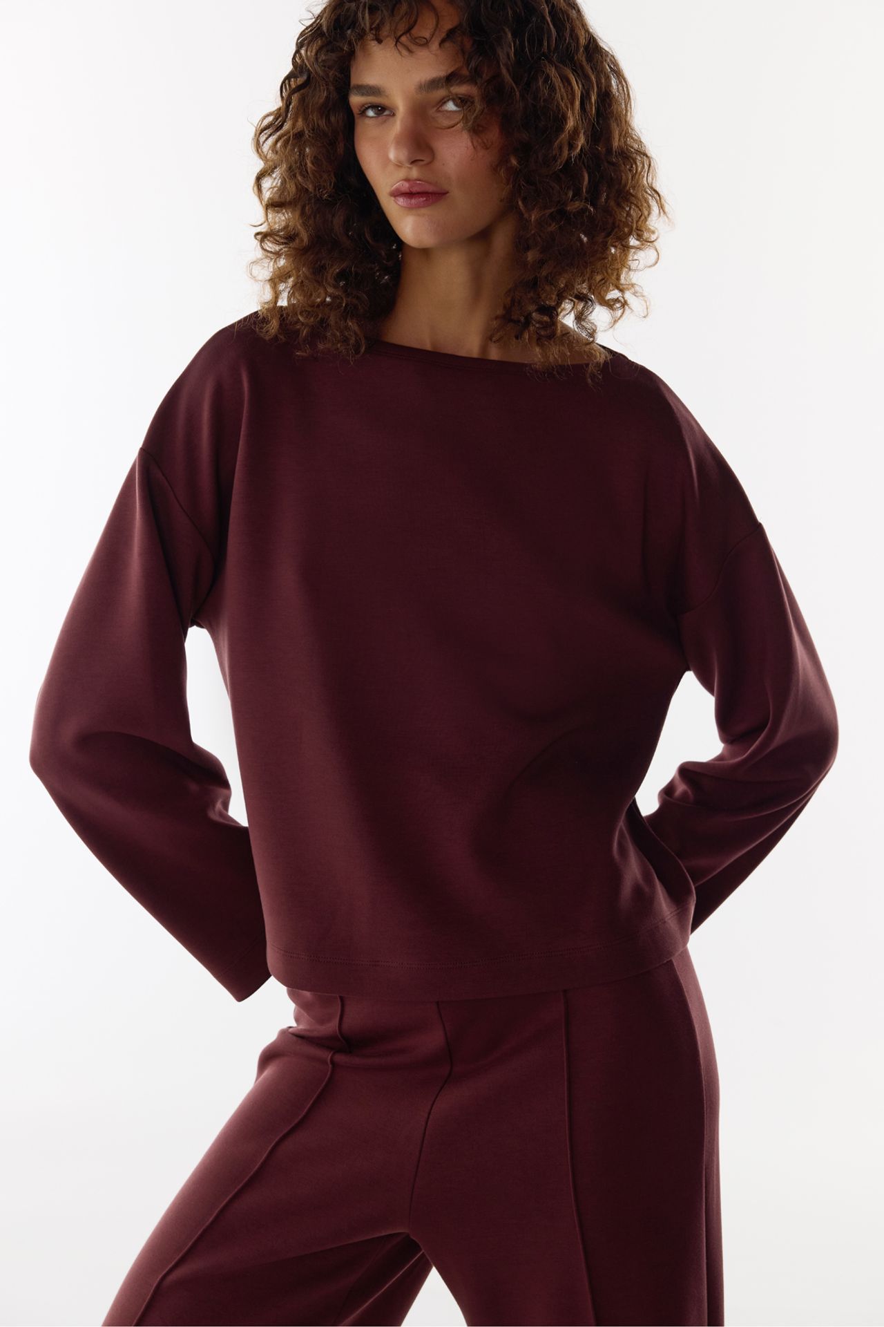 PENTI Silky Touch Long Sleeve Top 1