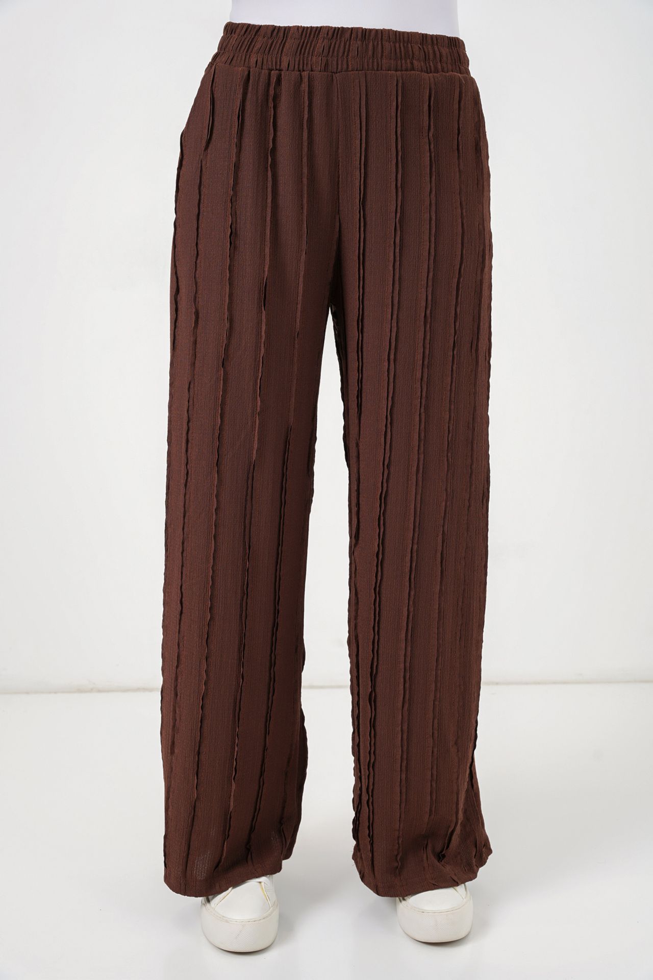 BDART Wide Leg Textured Pull-On Trousers 2