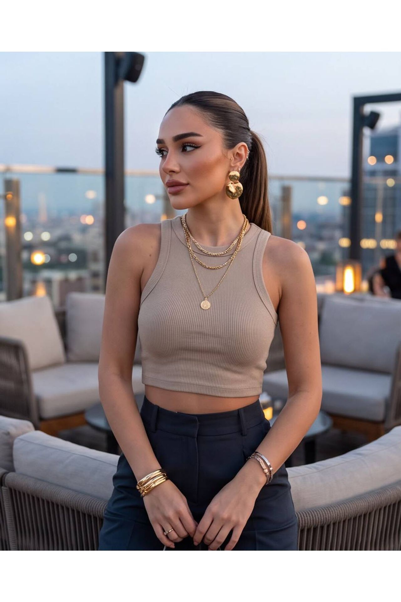 RYVAN Kadın Crop Top 4