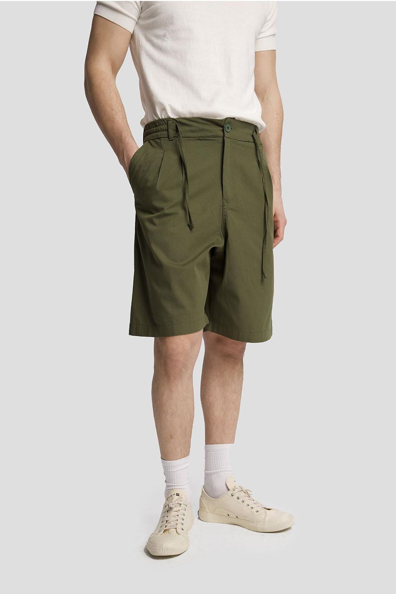 GIESTO Men's Cotton Poplin Chino Shorts 3