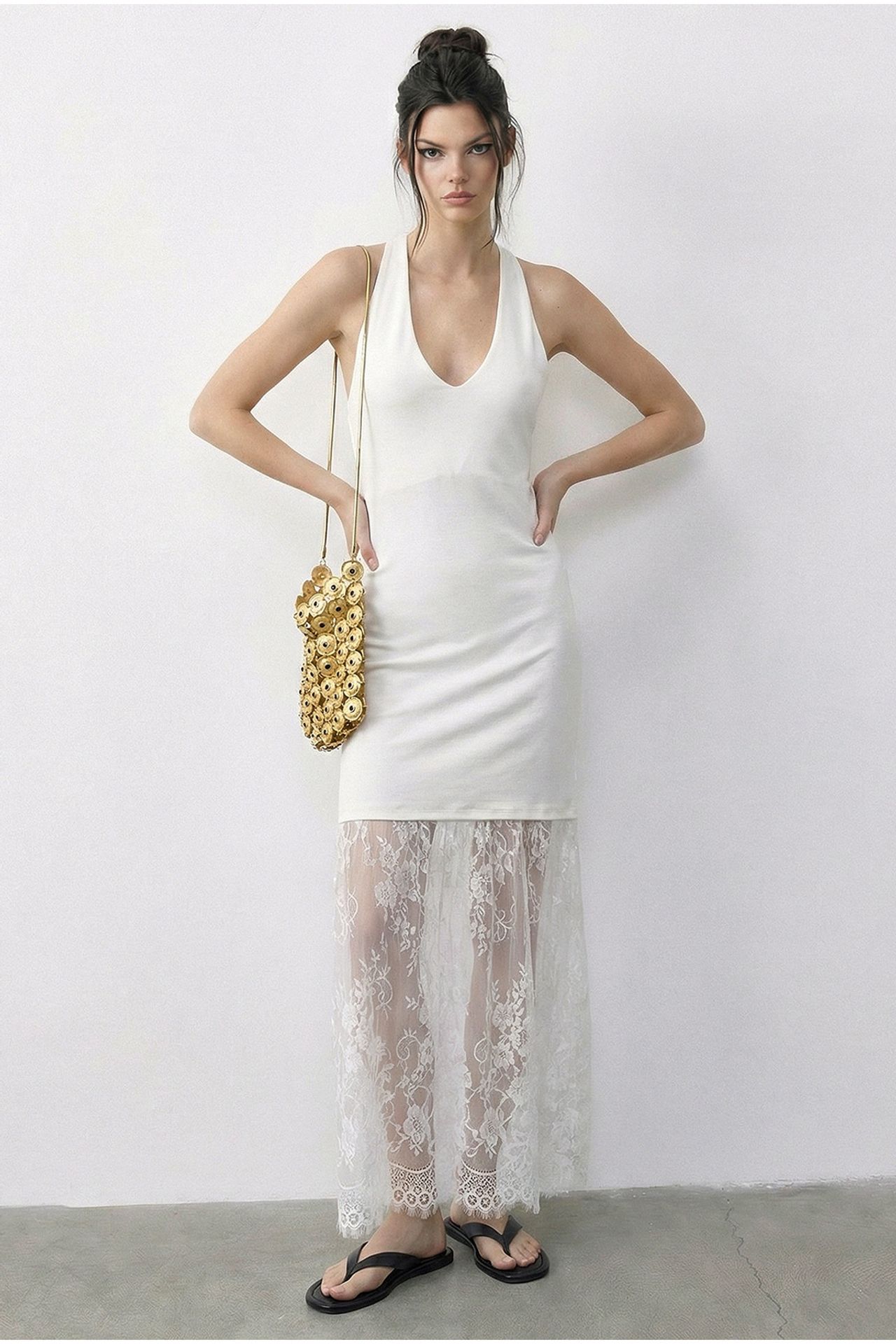 LUCCI Halter Maxi Dress 3