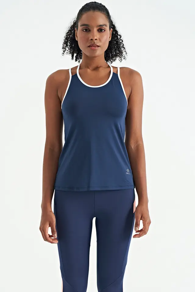 TOMMY Sleeveless Knit Sports Top