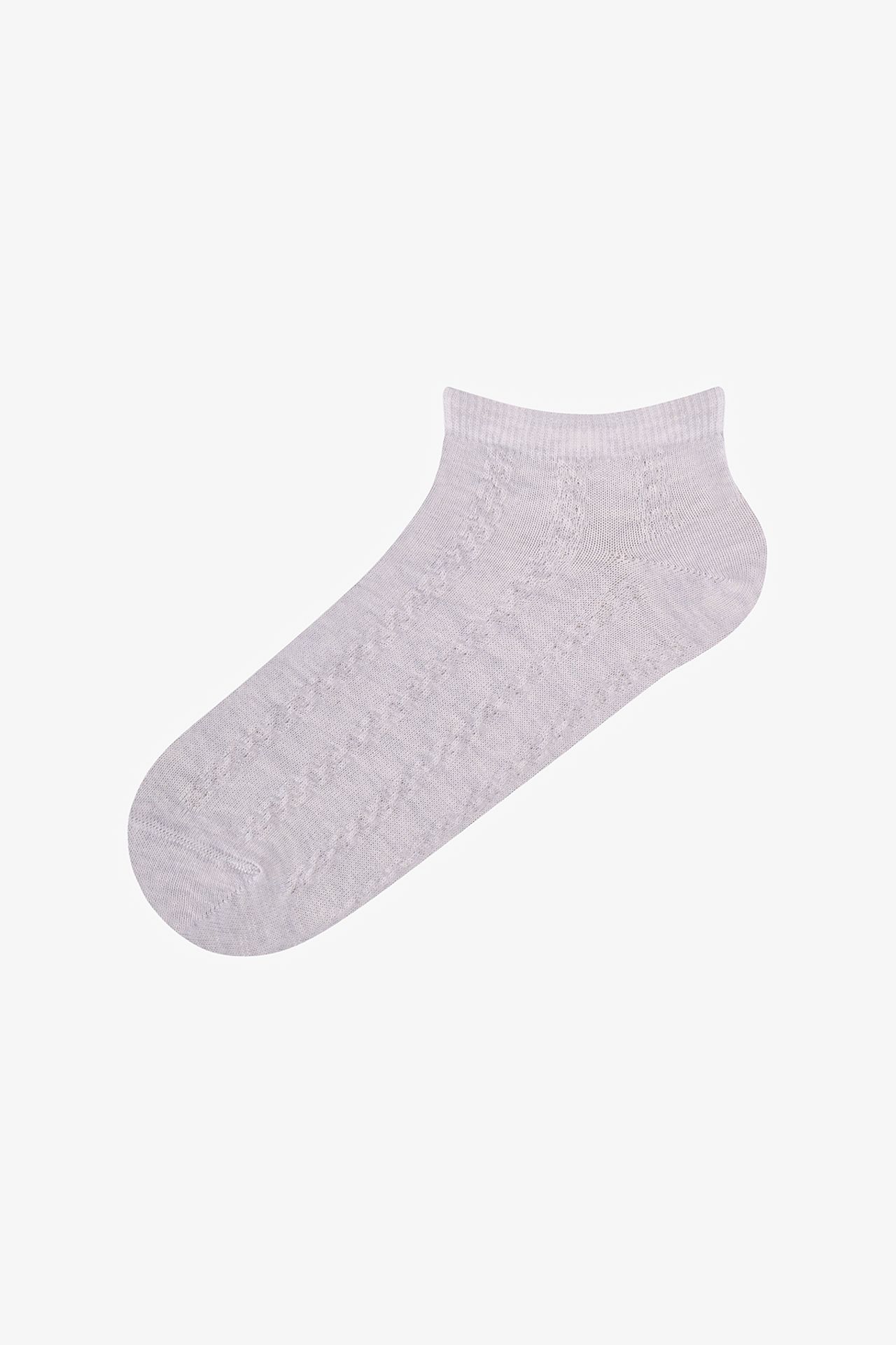 PENTI Soft Clouded Jacquard Pair Ankle Socks 4