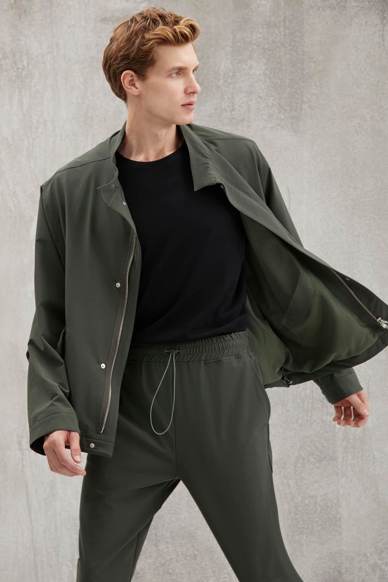 GRIMELANGE Orta Belli Bilek Boy Jogger Pantolon 4