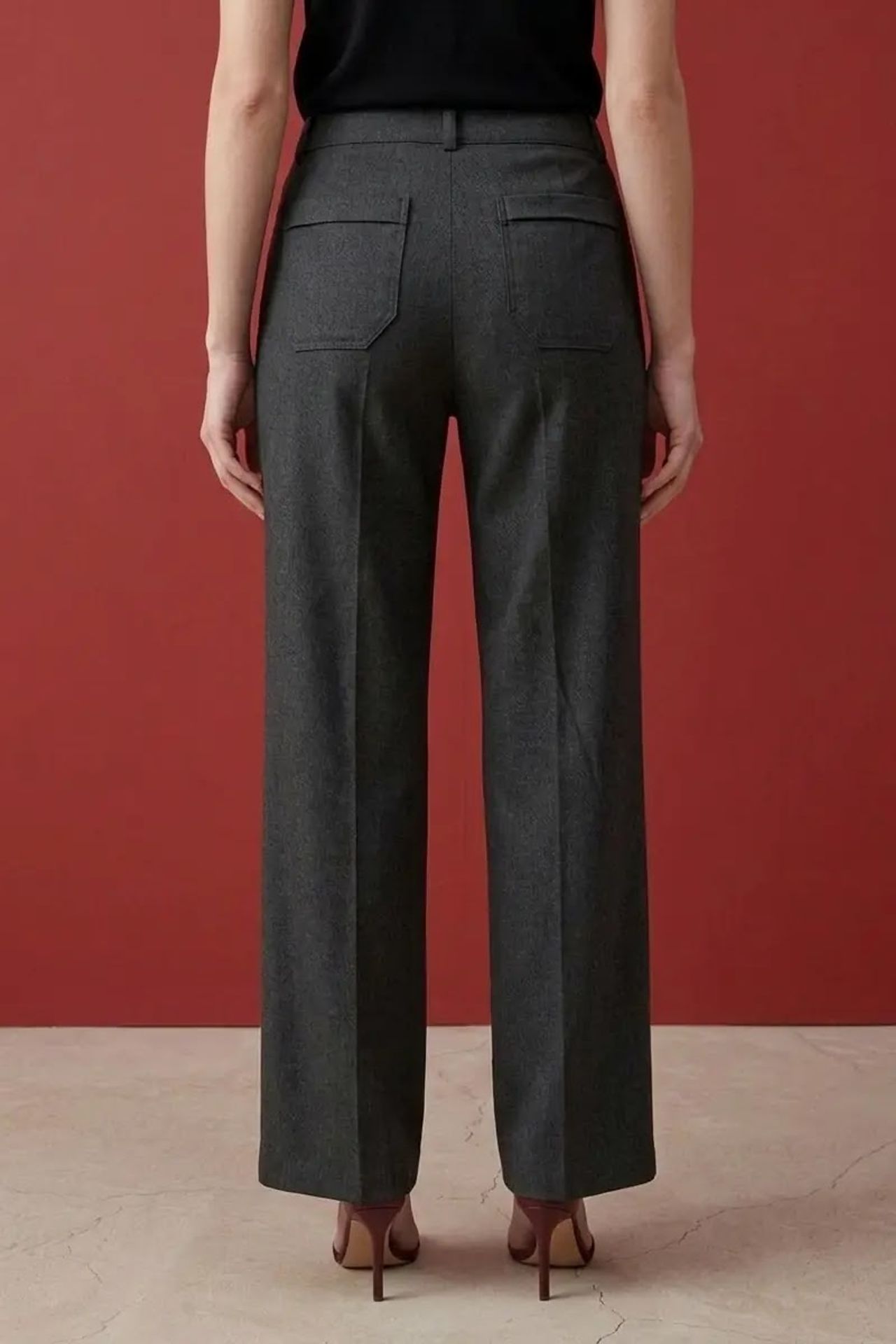 MY FASHION Straight Pants 2