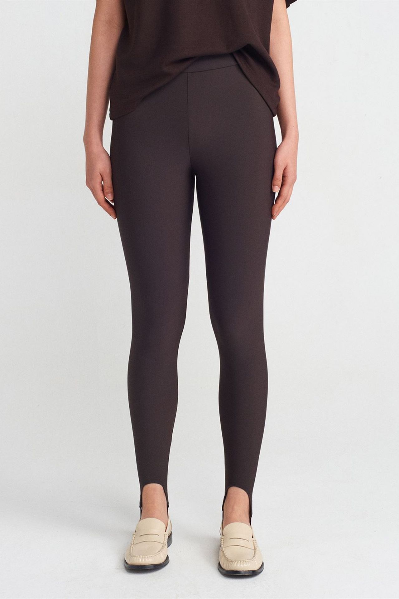 DILVIN High-Waist Skinny Leggings
