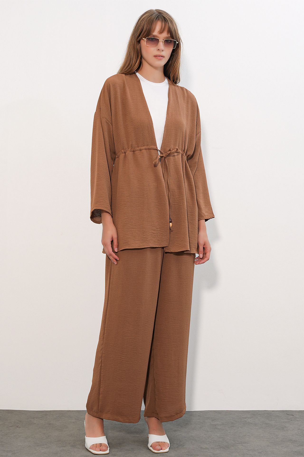 BDART İki Parçalı Kimono Ve Bol Paça Takım 3