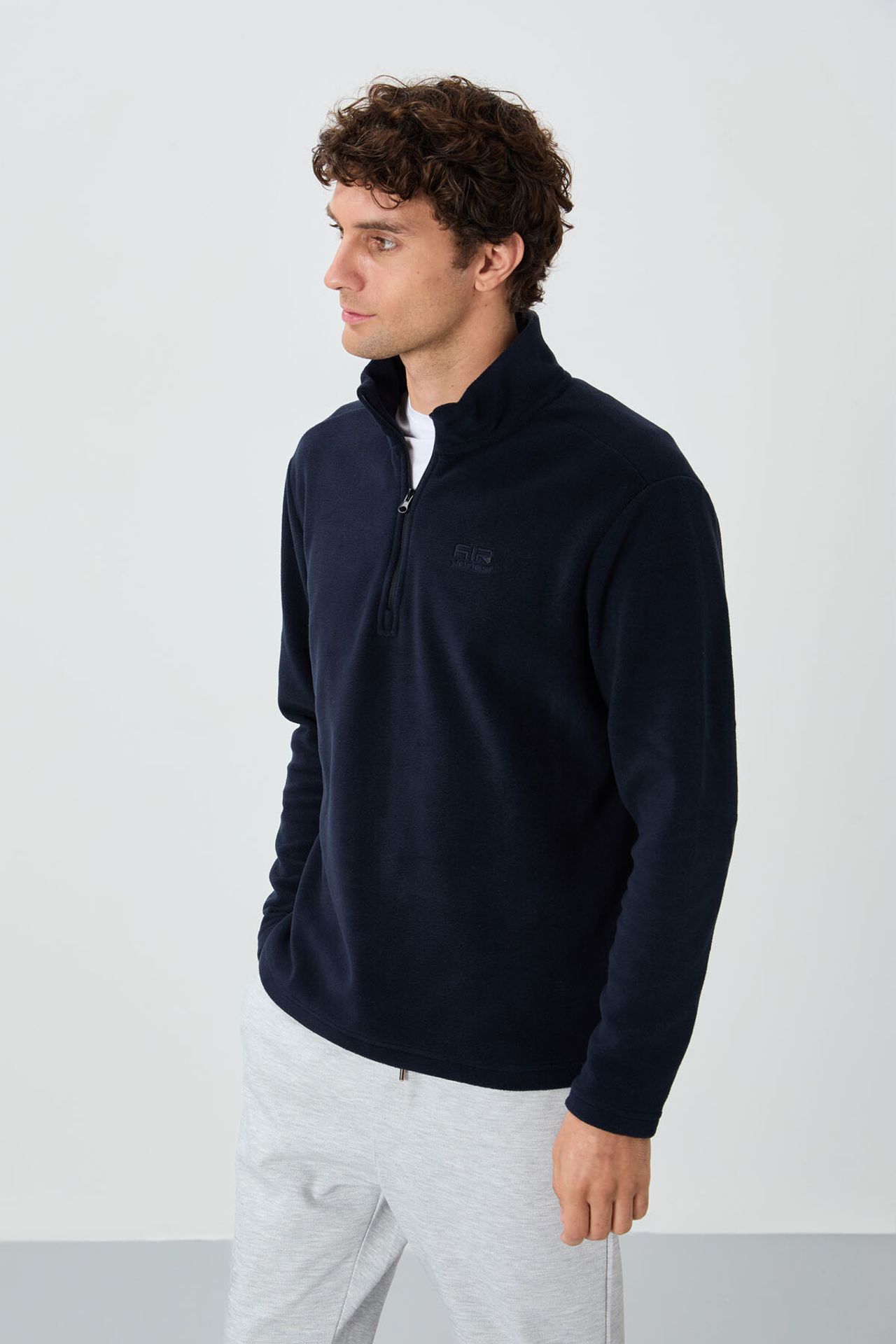 TOMMY Men's Plush Half-Zip Sweatshirt 3