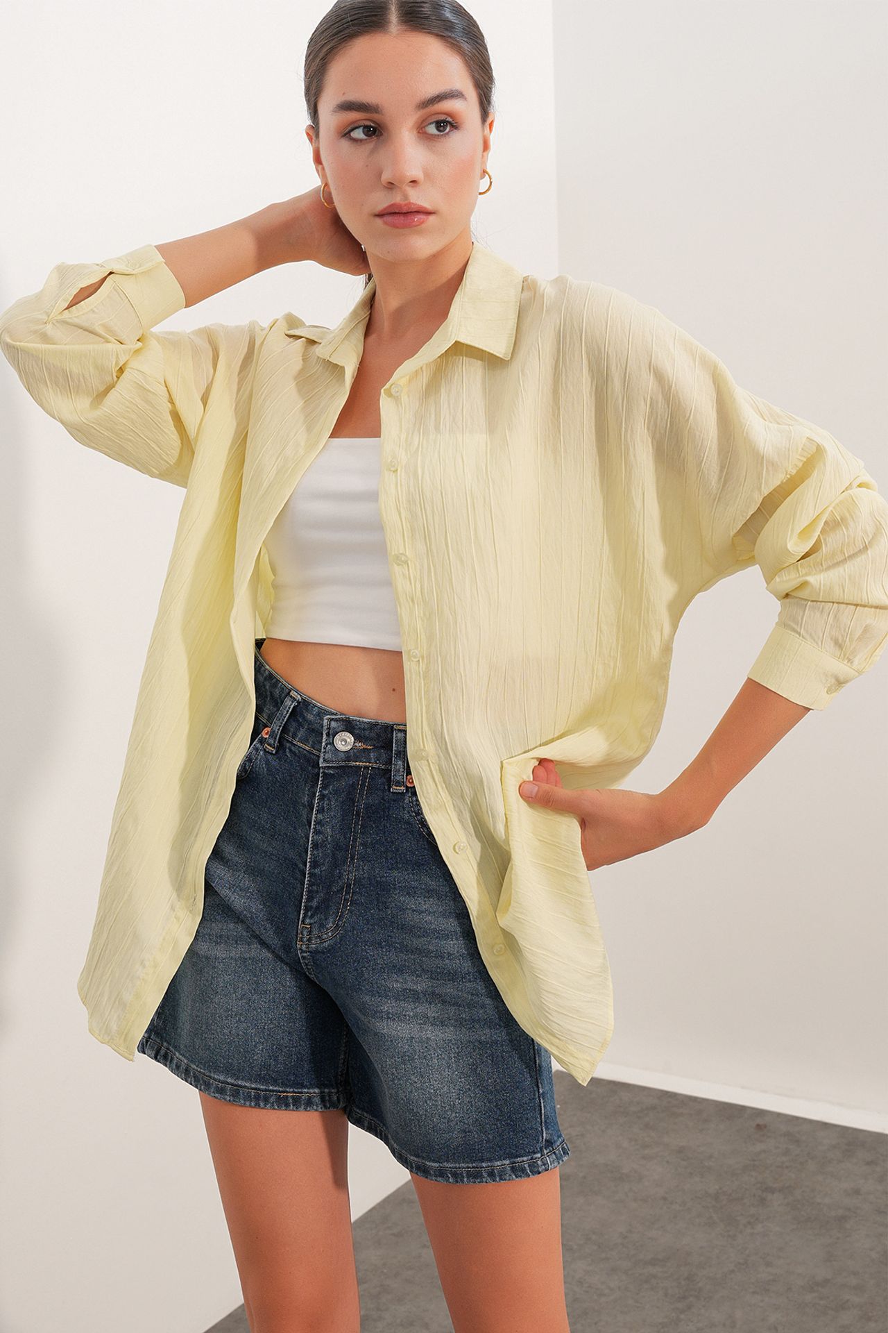 BDART Women's Viscose Nylon Shirt