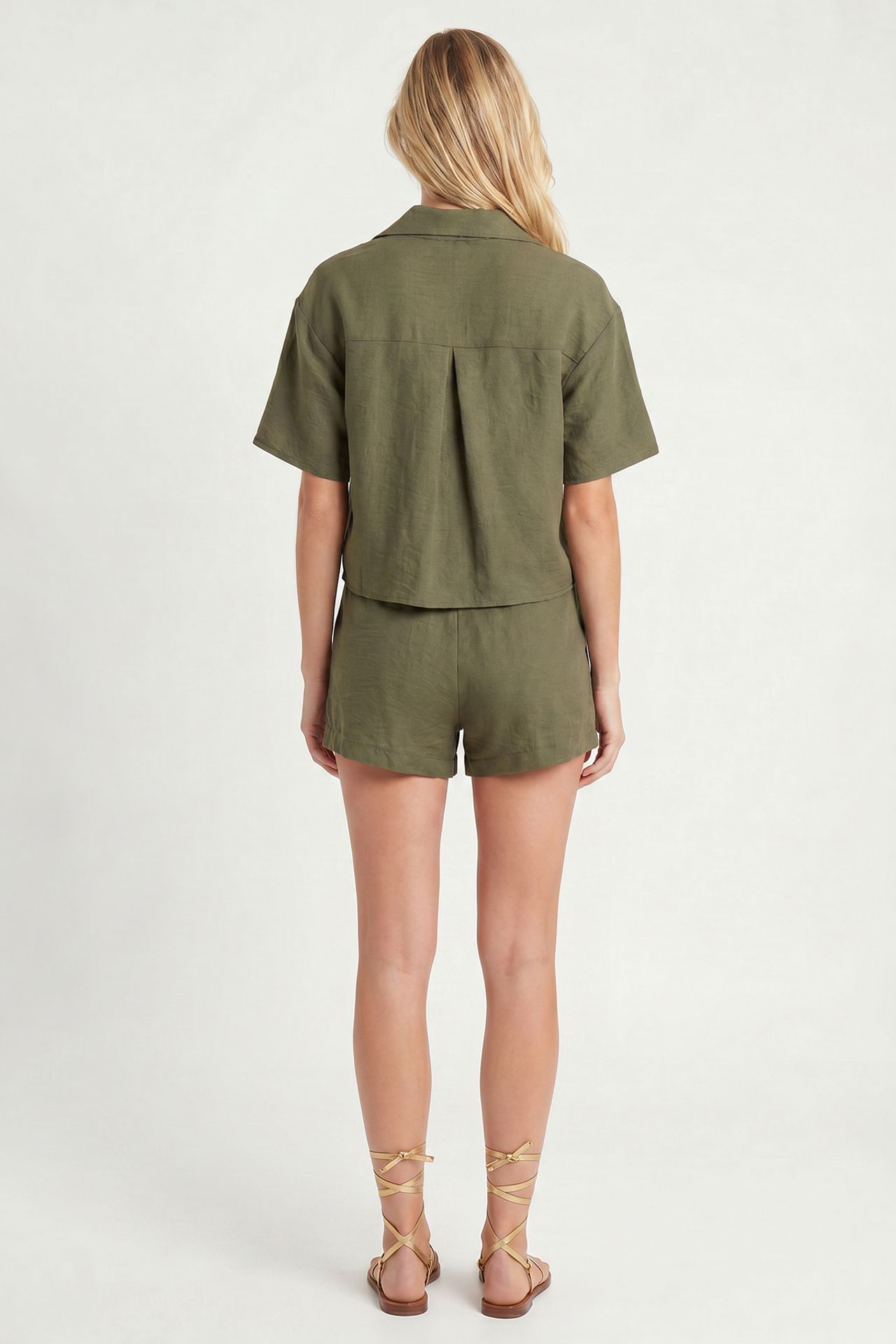 ISTANBUL Women’s Short Shirt And Shorts Set 5
