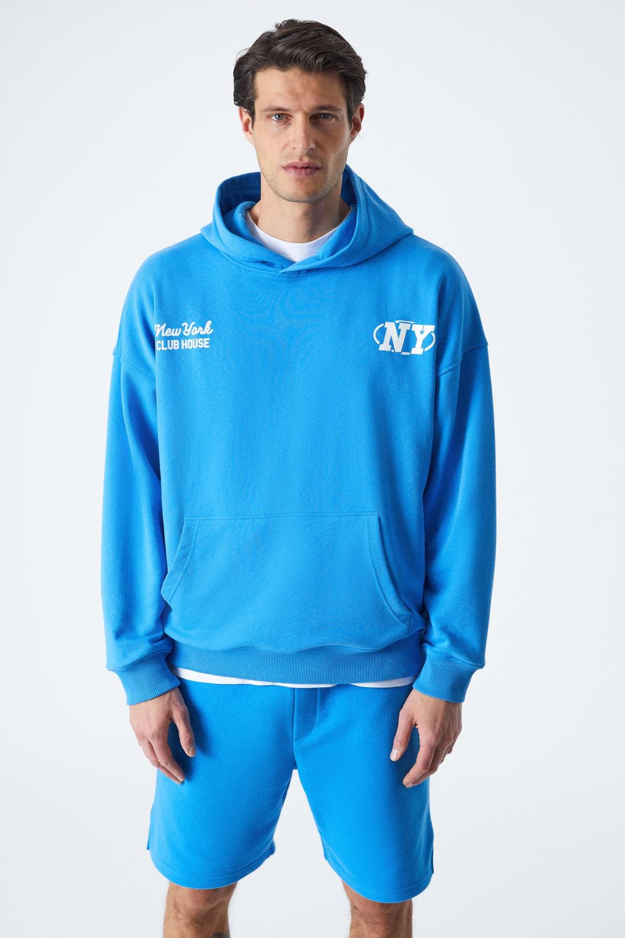 GRIMELANGE Baskılı Kapüşonlu Cepli Sweatshirt 2