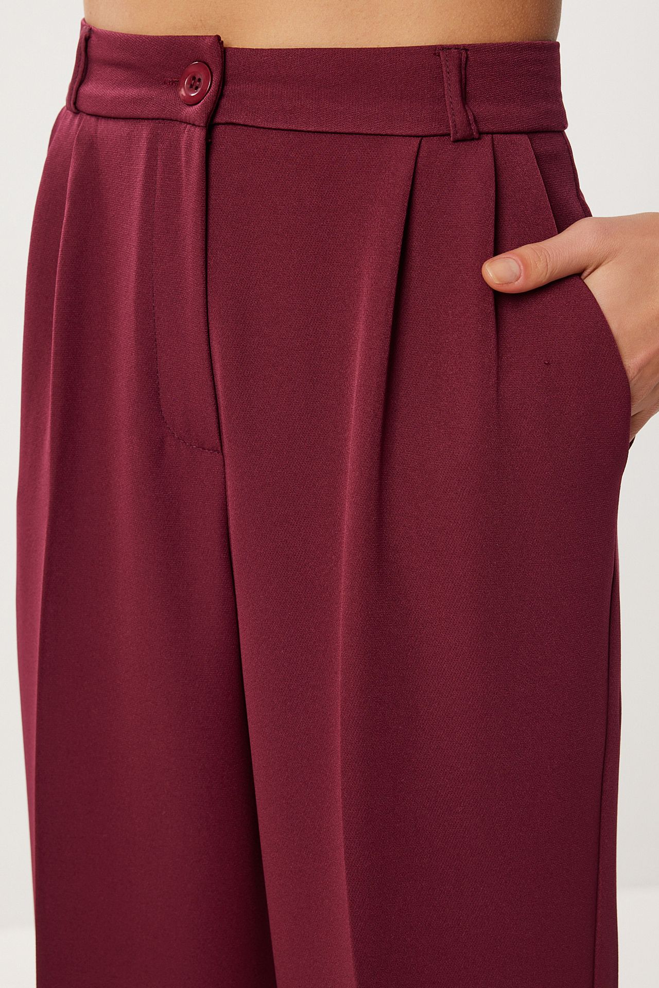 ISTANBUL High Waist Pleated Palazzo Pants 5