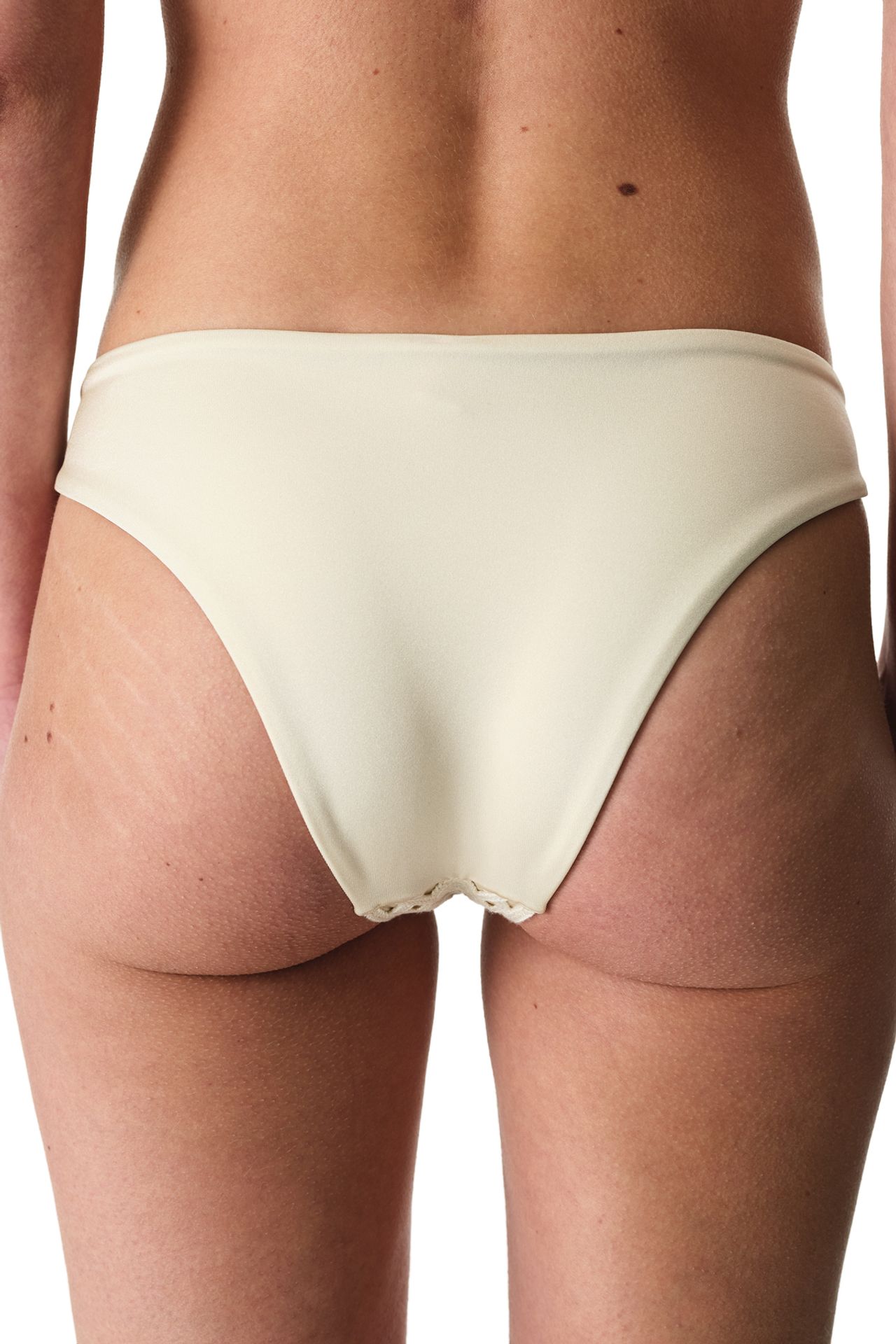 PENTI Rosaldi Crochetta Side Eyelet Pattern Mid-Waist Bikini Bottom 2