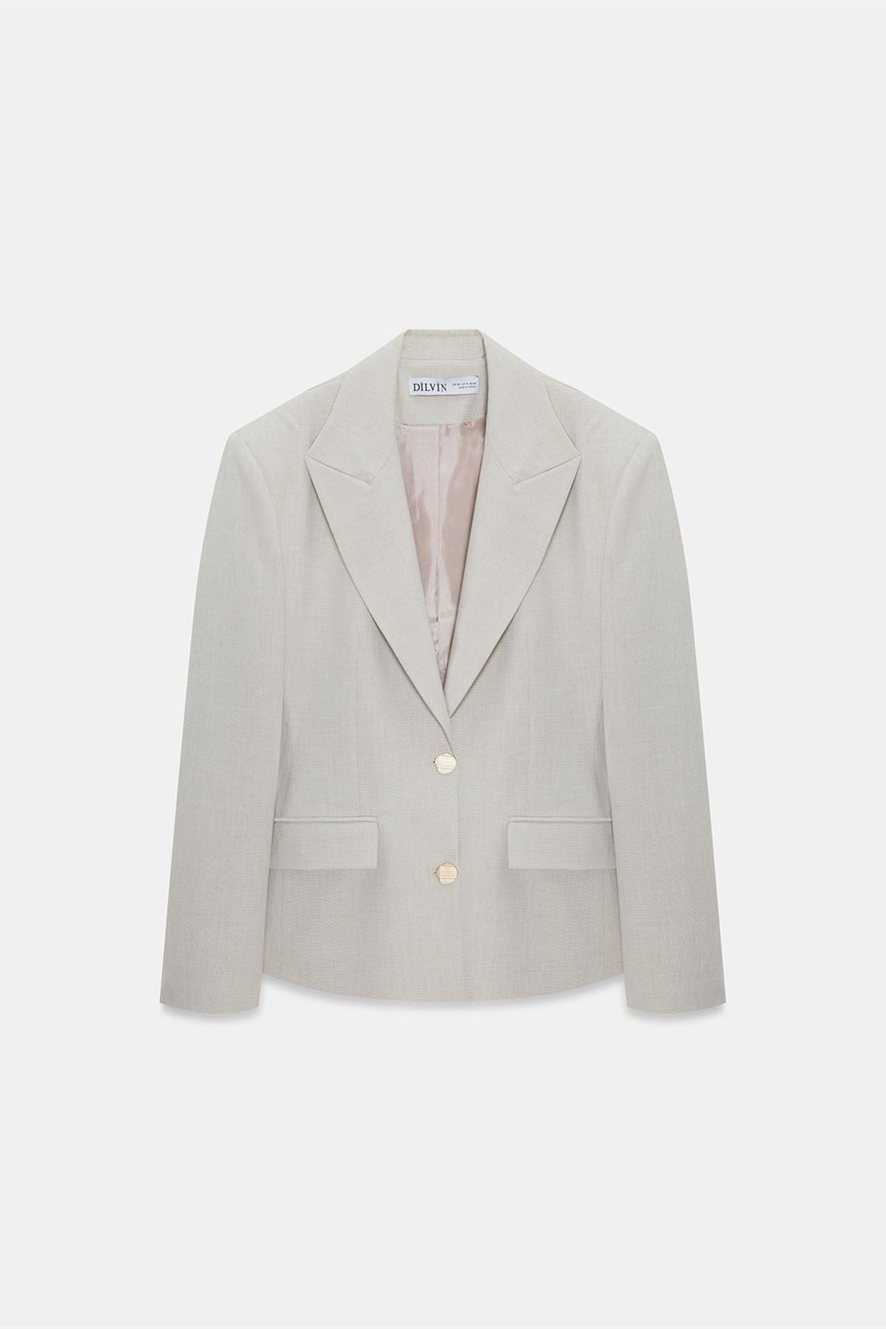 DILVIN Women's Crepe Blazer Jacket 5