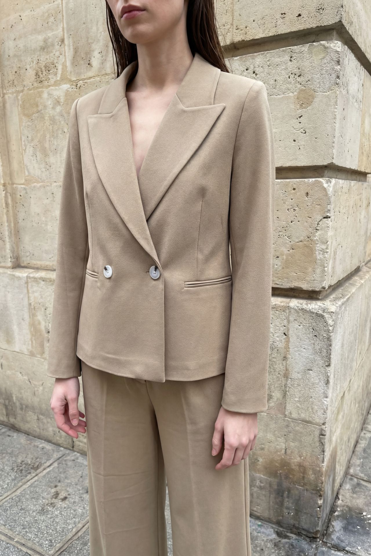 MY FASHION Classic Buttoned Blazer 2