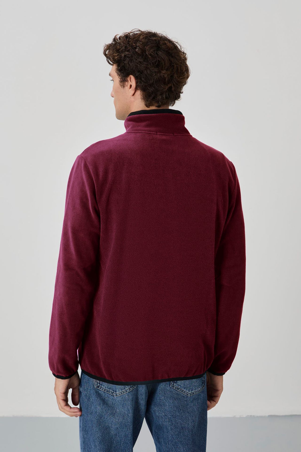 TOMMY Men's Plush Zip-front Sweatshirt 5