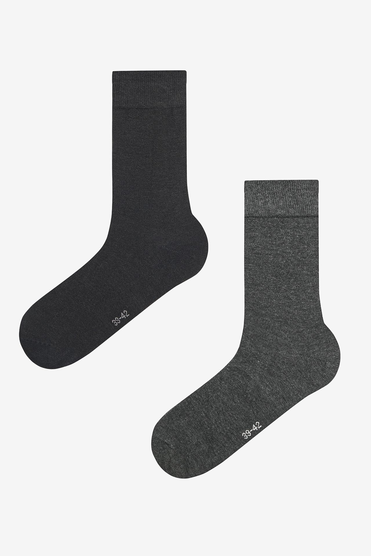 PENTI Men's 2-Pack Bamboo Ankle Socks 1