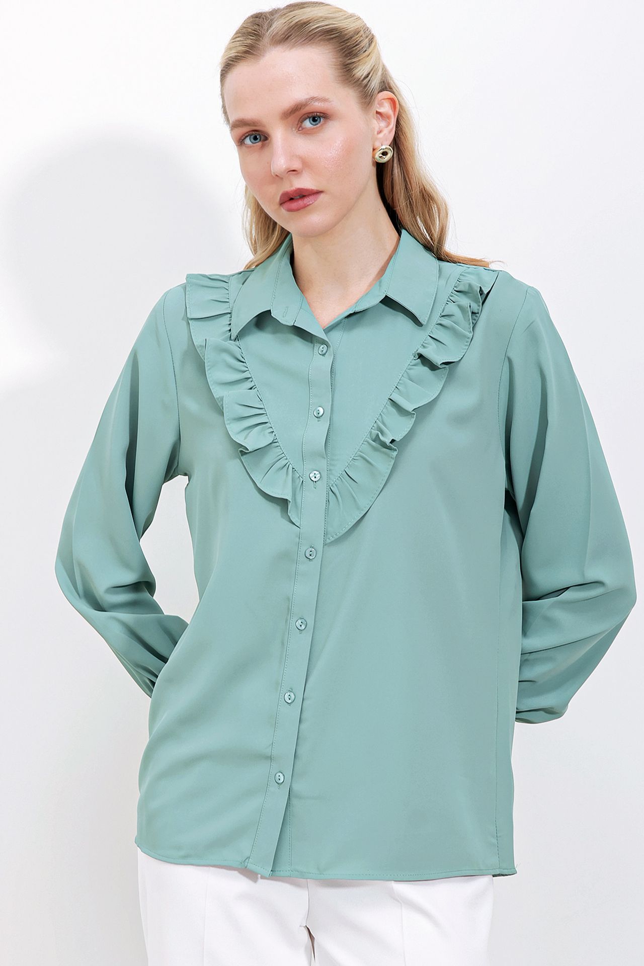 BDART Ruffle Detailed Shirt 2