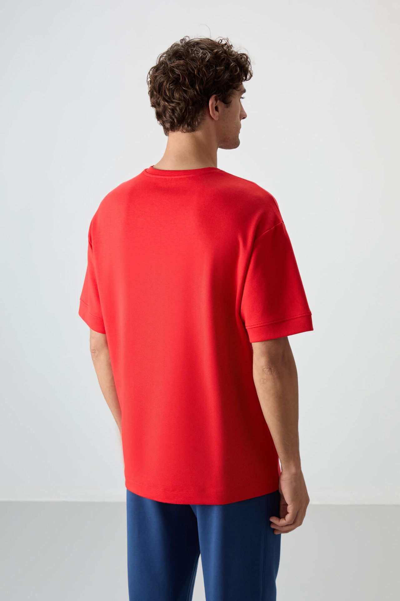 TOMMY Oversized Logo Crew Neck T-Shirt 5