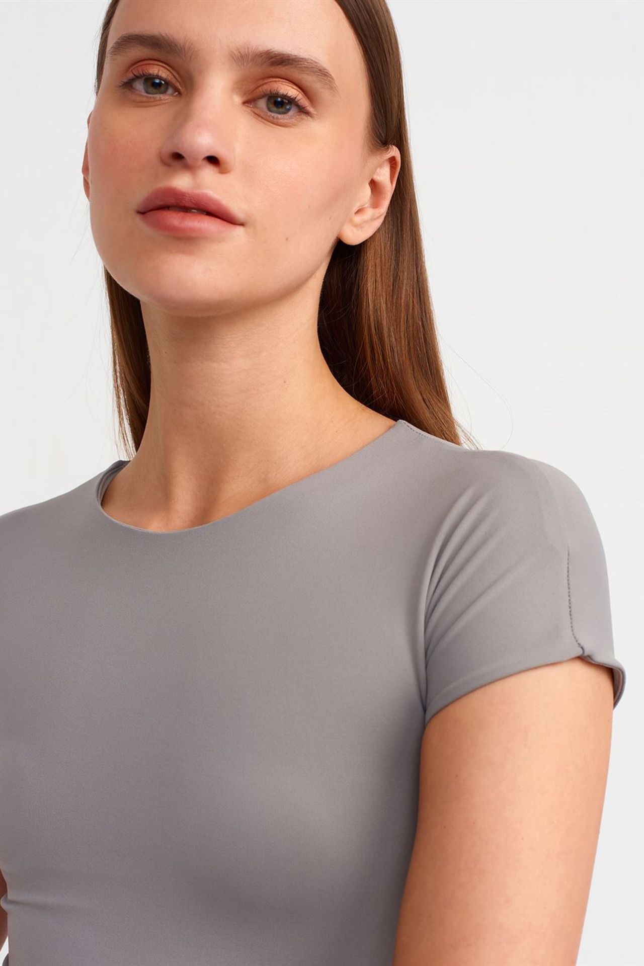DILVIN Kadın Bodycon Midi Elbise 4