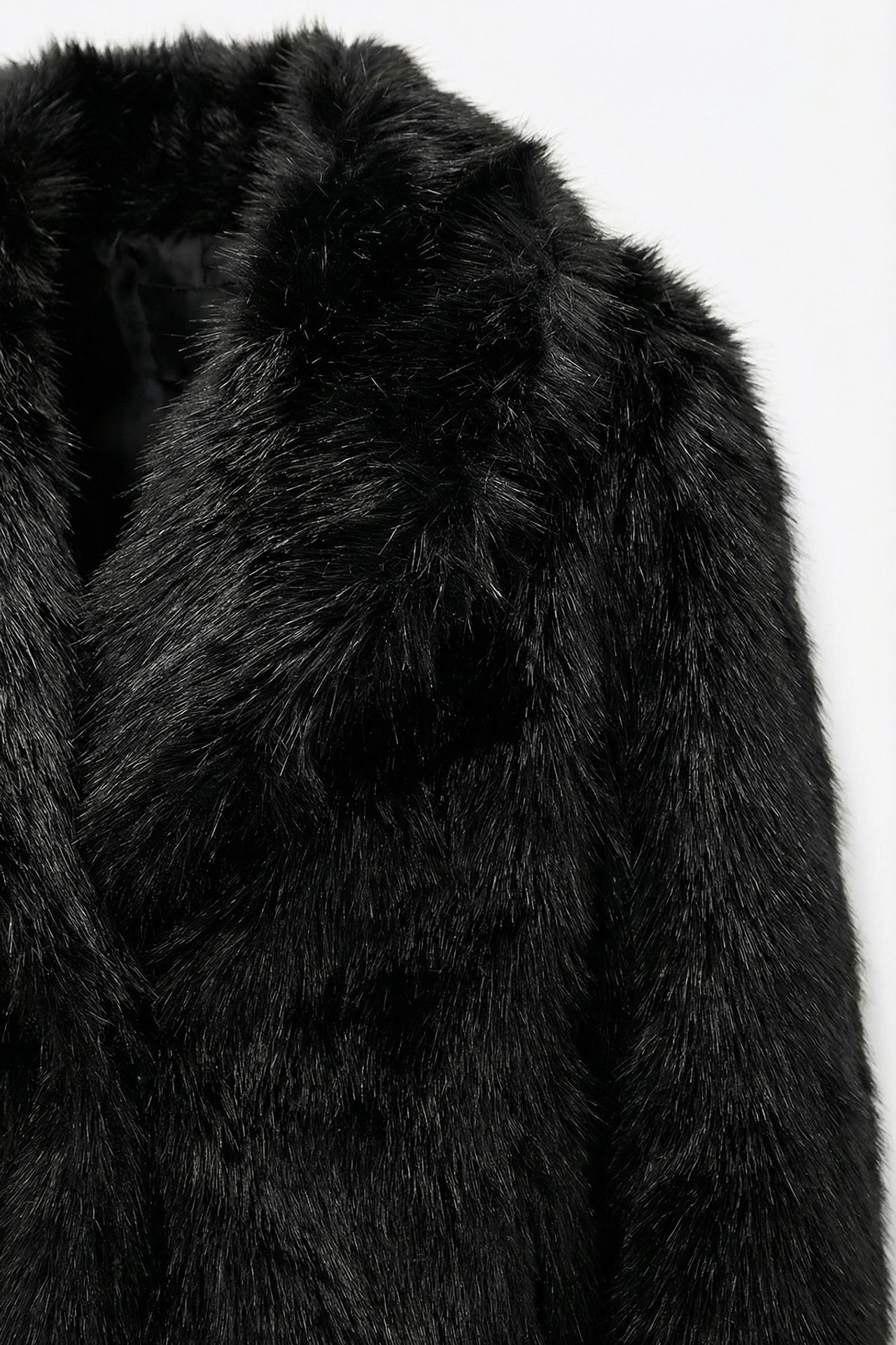 ISTANBUL Faux Fur Shawl Collar Jacket 5